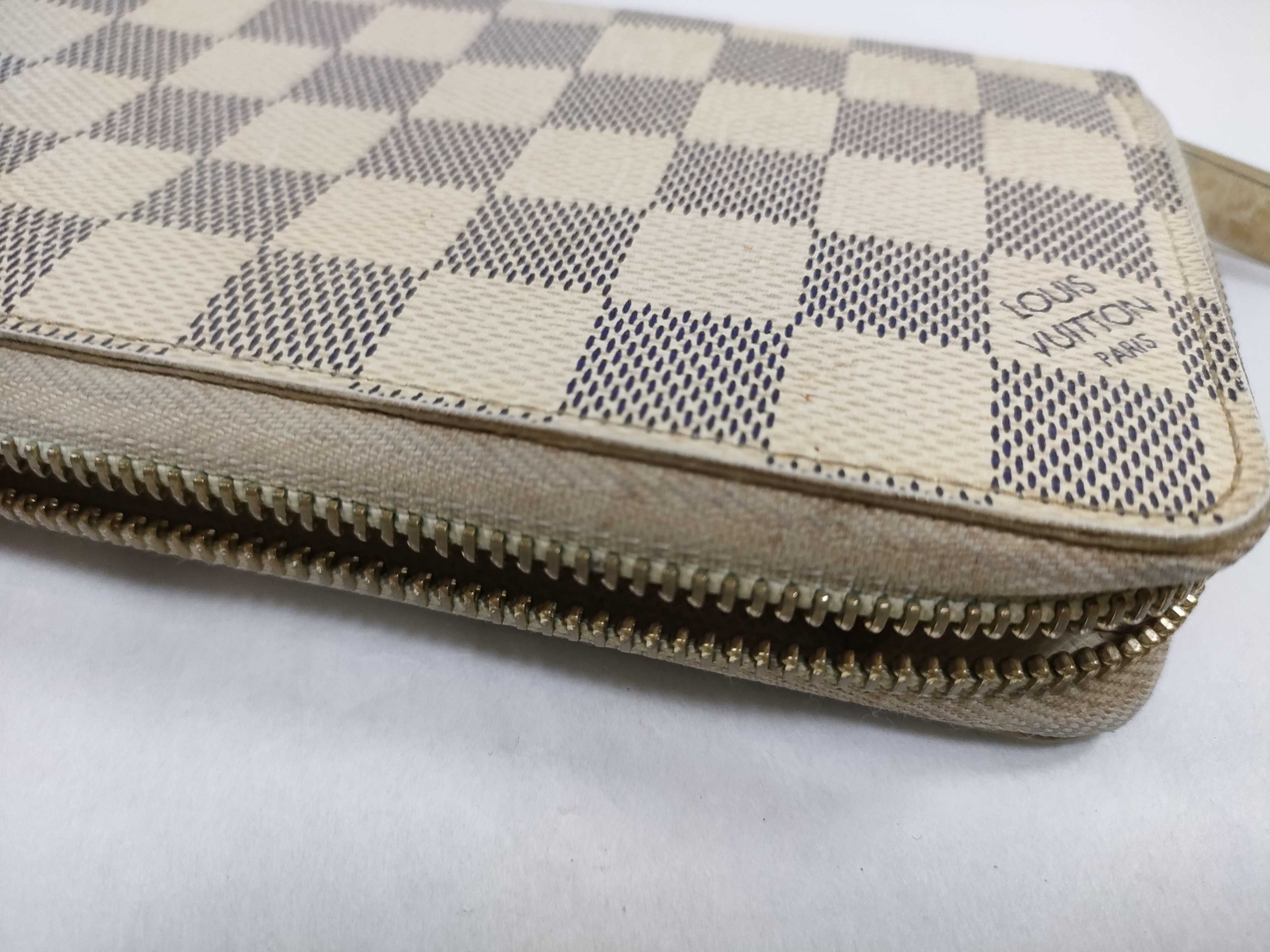 Damier Azur LV Long Wallet Damier Azur Wallet — view 14