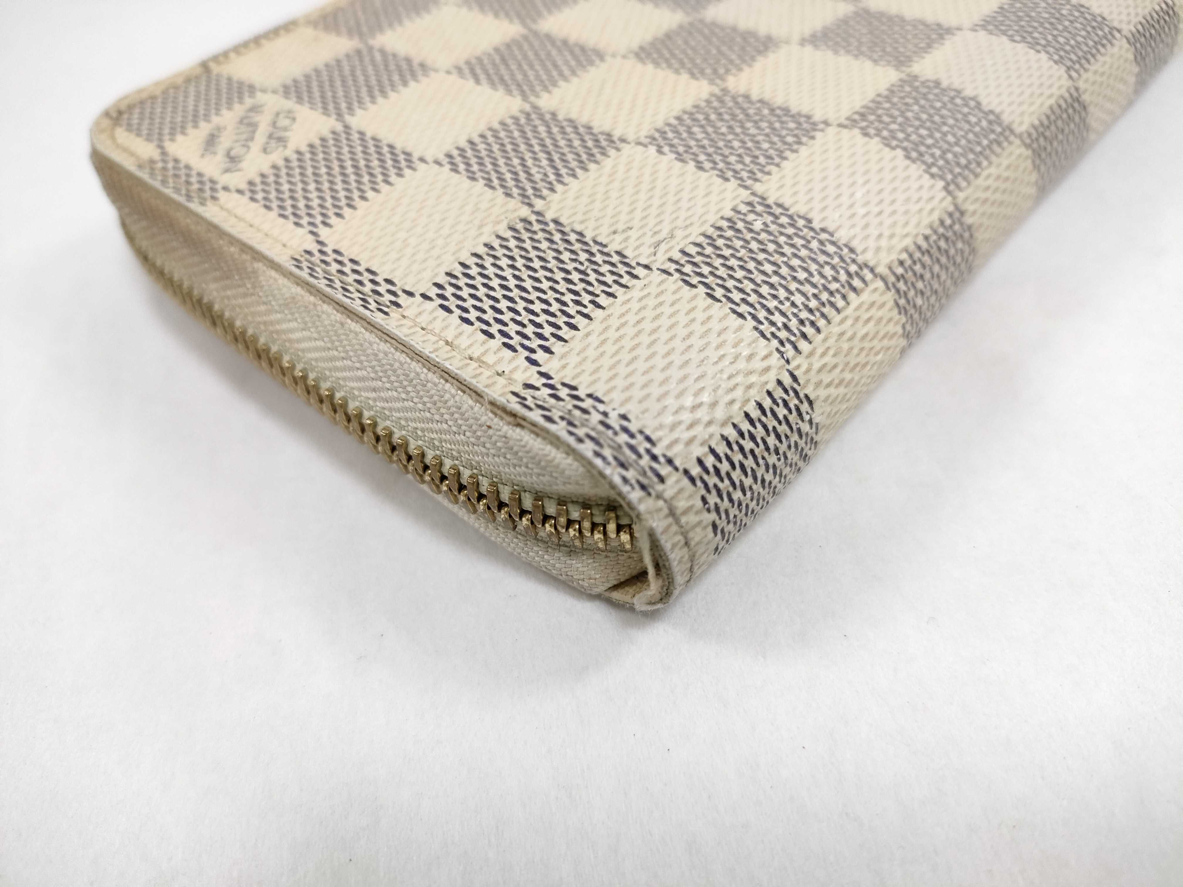 Damier Azur LV Long Wallet Damier Azur Wallet — view 3