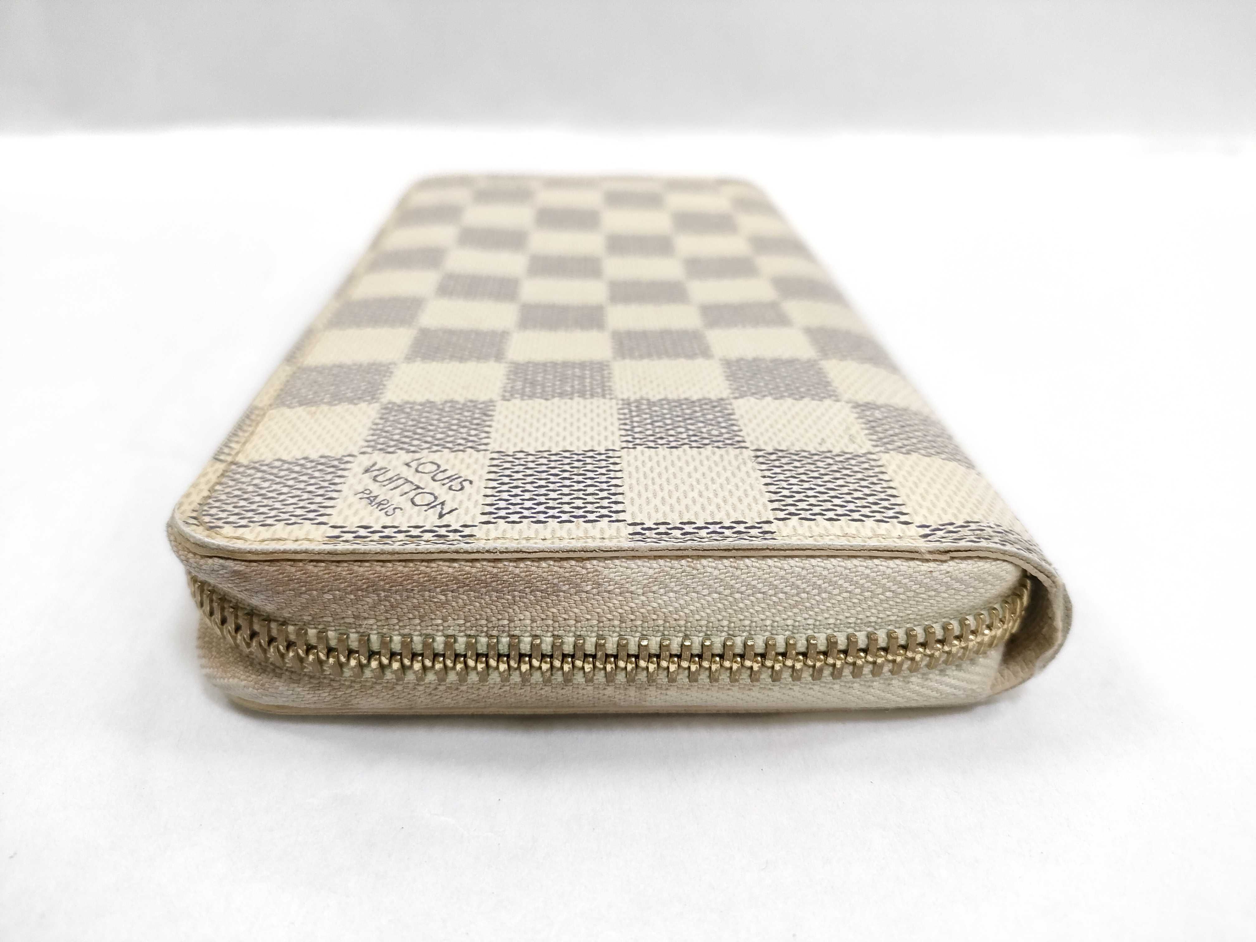 Damier Azur LV Long Wallet Damier Azur Wallet — view 4