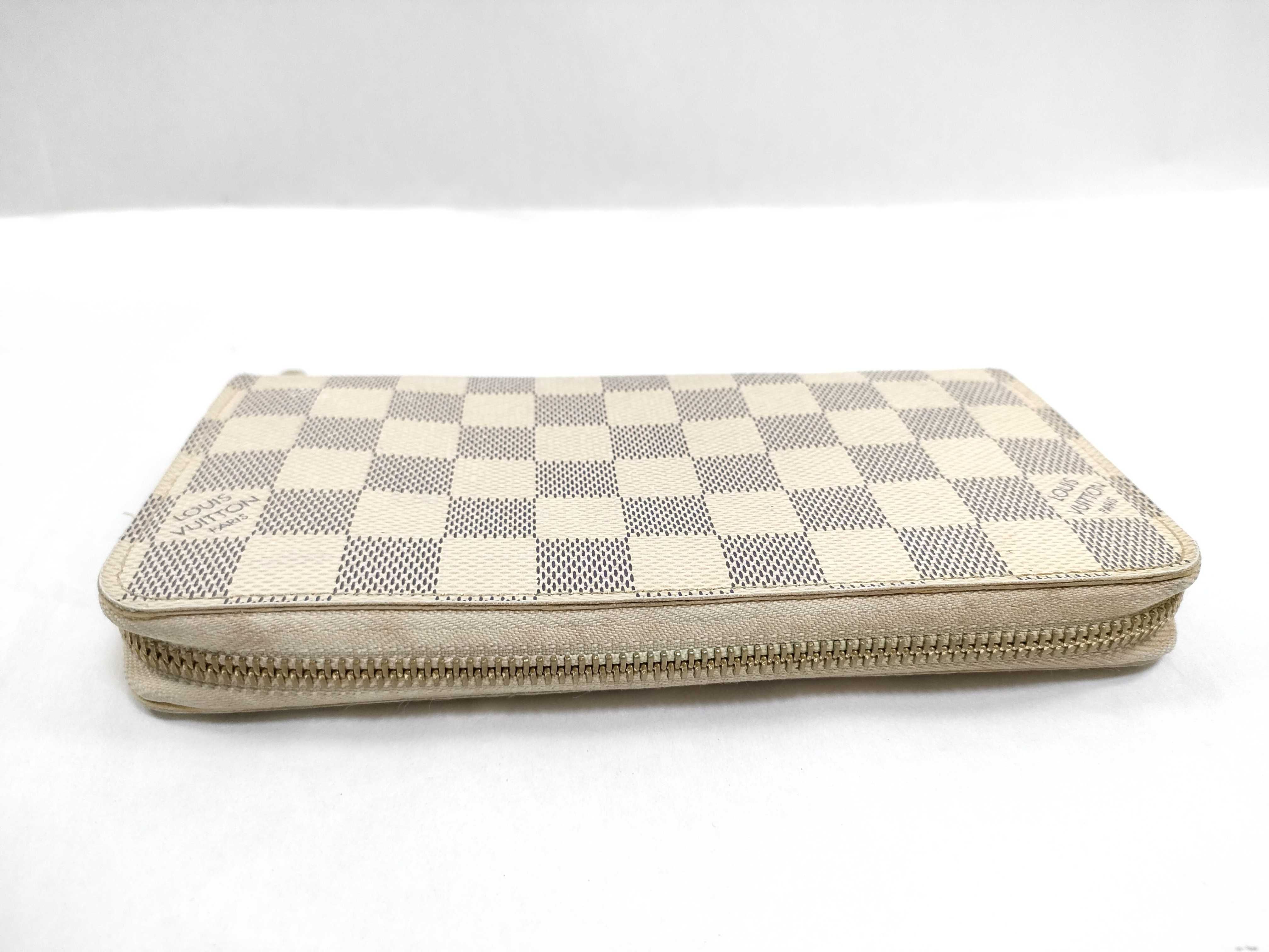 Damier Azur LV Long Wallet Damier Azur Wallet — view 6