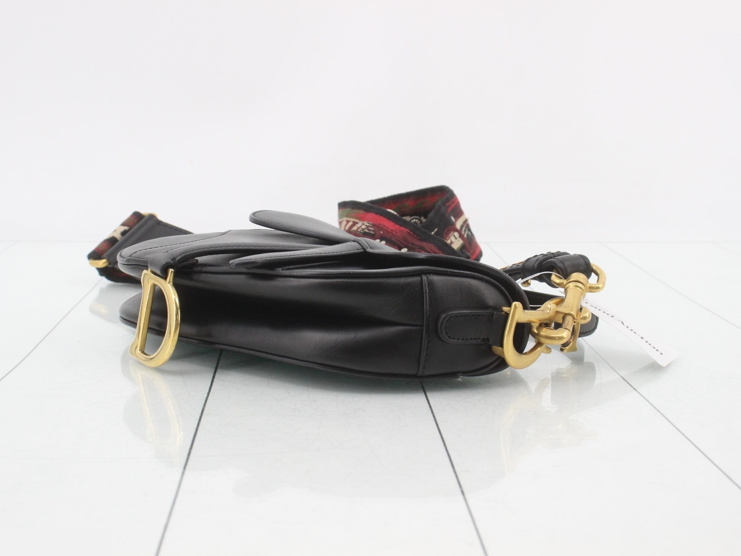 Saddle Leather Shoulder Bag — view 6