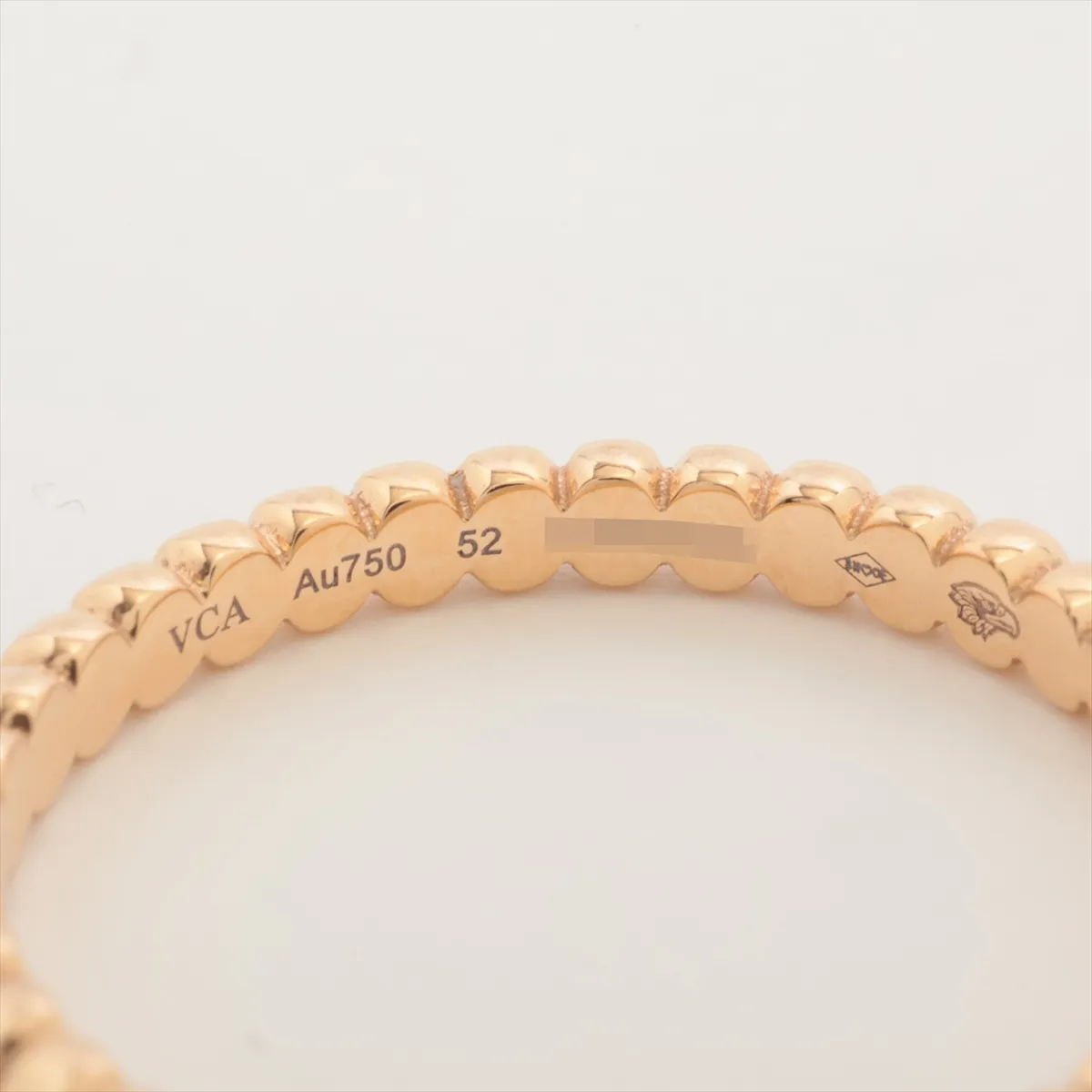Perlee Ring 750 (PG) 2.0g Size 52 JO263894 VCARPJMF52 — view 4