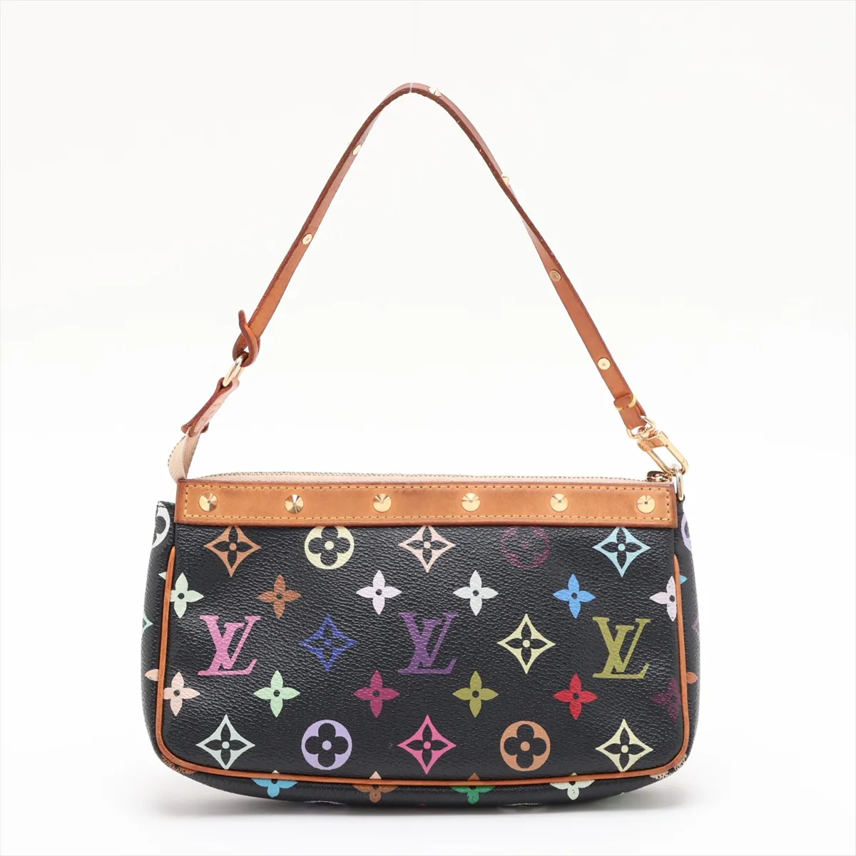 Multicolor Pochette Accessoires M92648, serial number unclear, black. — view 2