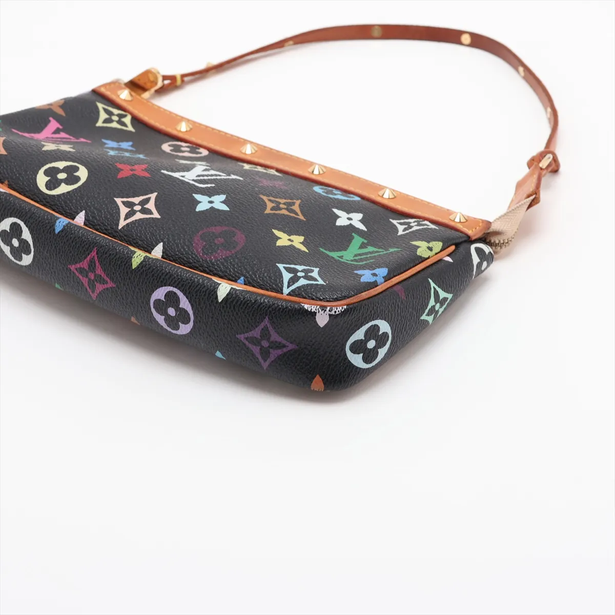 Multicolor Pochette Accessoires M92648, serial number unclear, black. — view 3