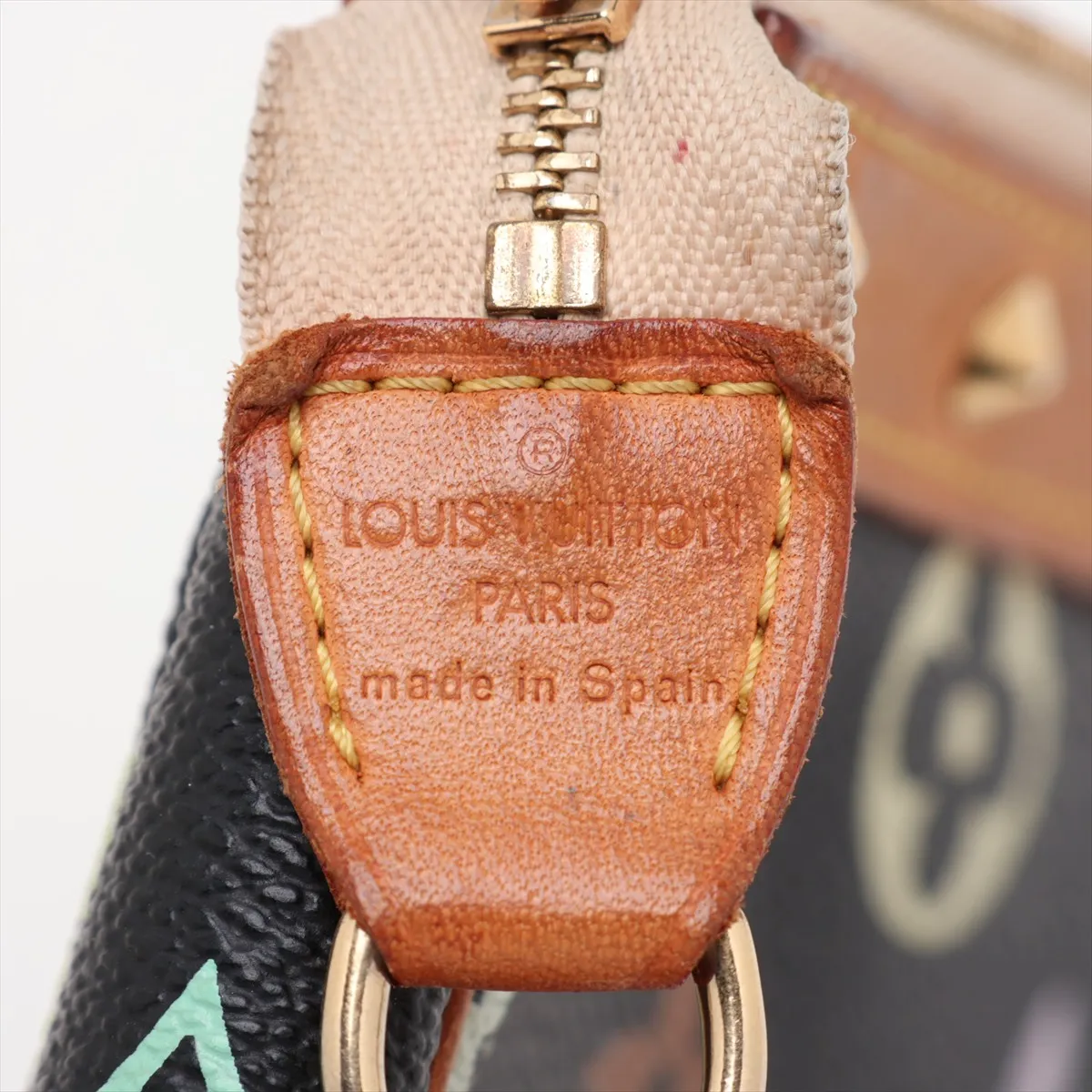 Multicolor Pochette Accessoires M92648, serial number unclear, black. — view 8