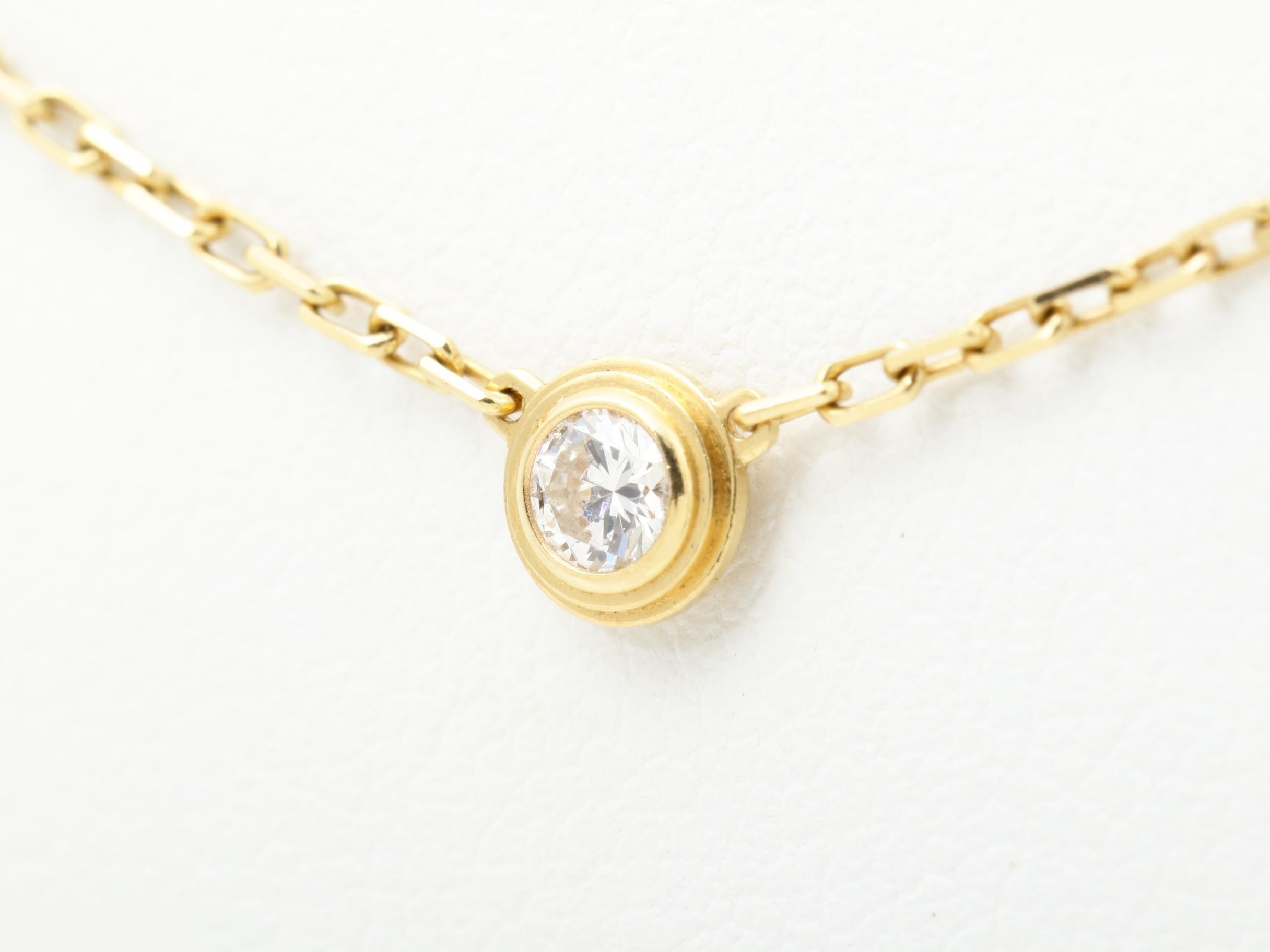 Diamants Légers Diamond Necklace Pendant — view 3
