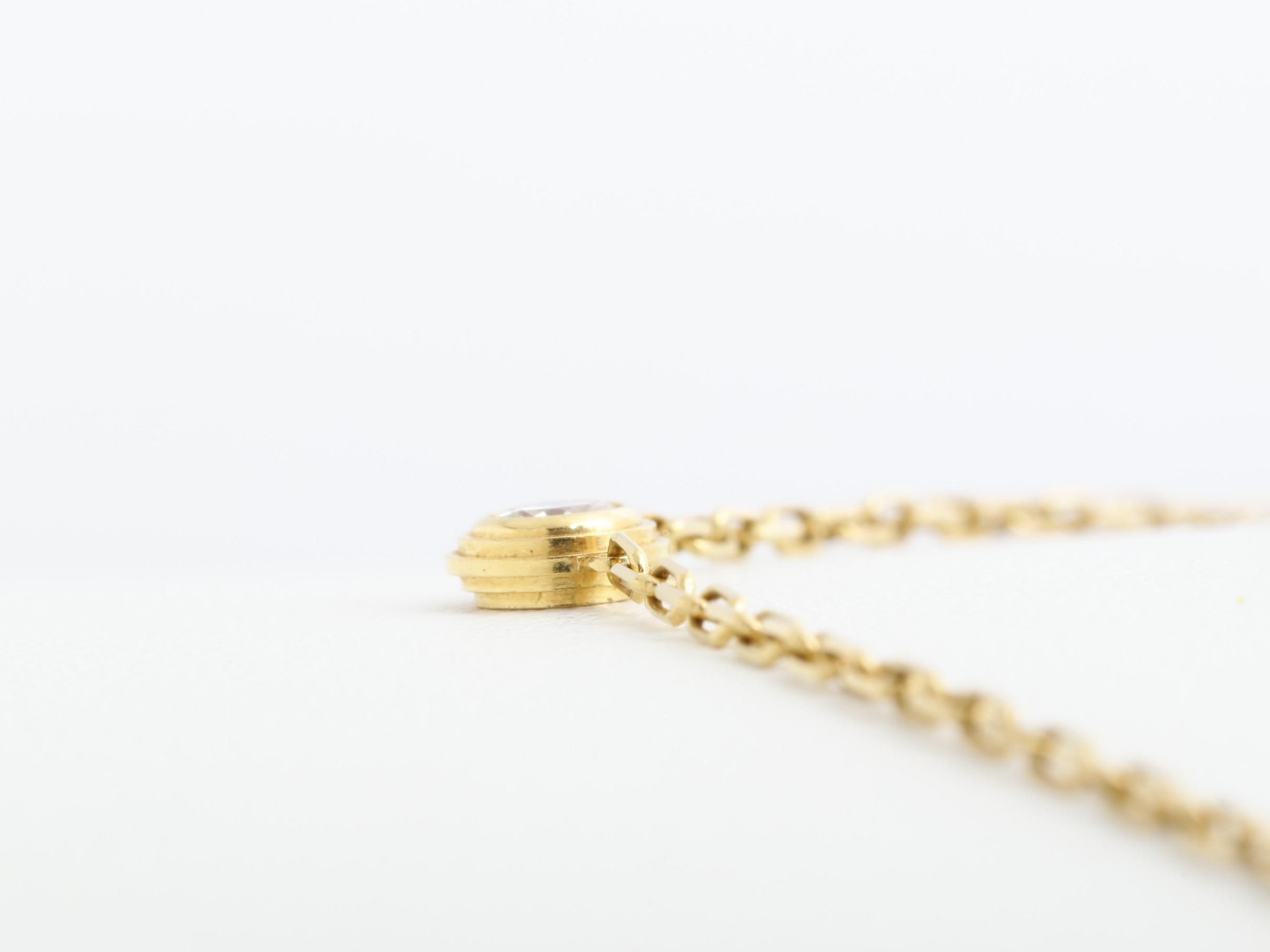 Diamants Légers Diamond Necklace Pendant — view 4