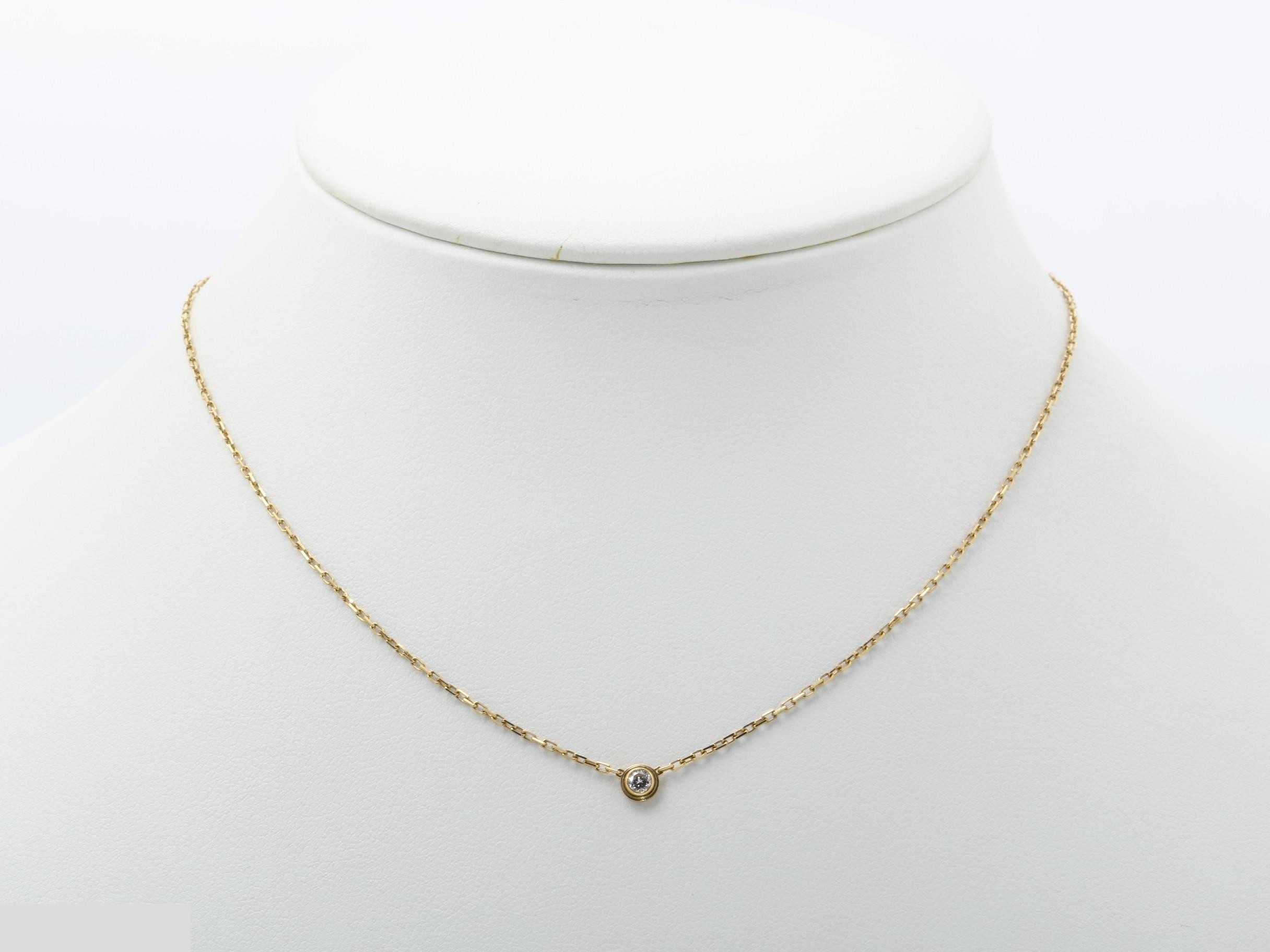 Diamants Légers Diamond Necklace Pendant — view 6