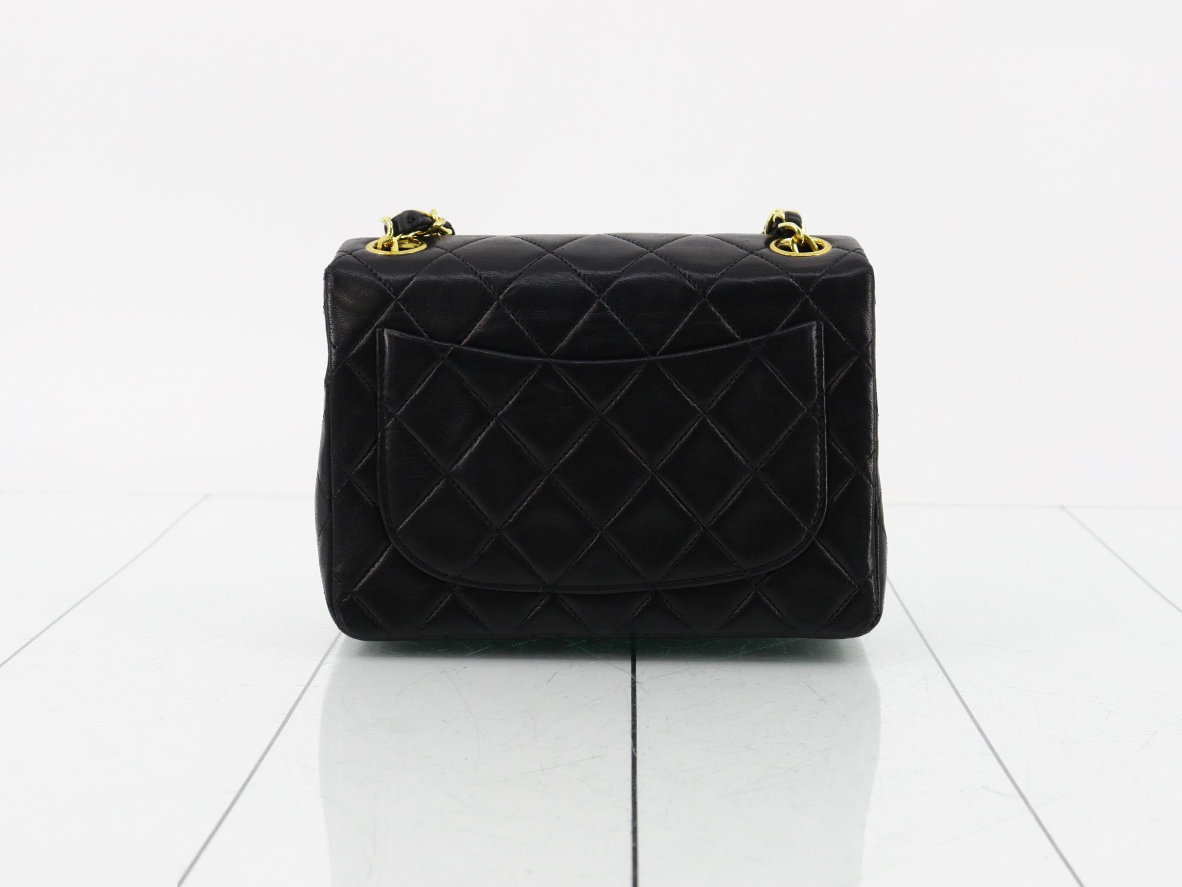 Mini Matelassé Lambskin Chain Shoulder Bag, Series 1 — view 2