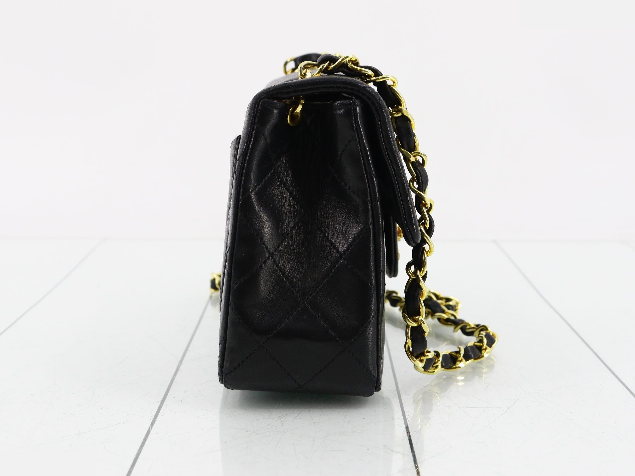 Mini Matelassé Lambskin Chain Shoulder Bag, Series 1 — view 4