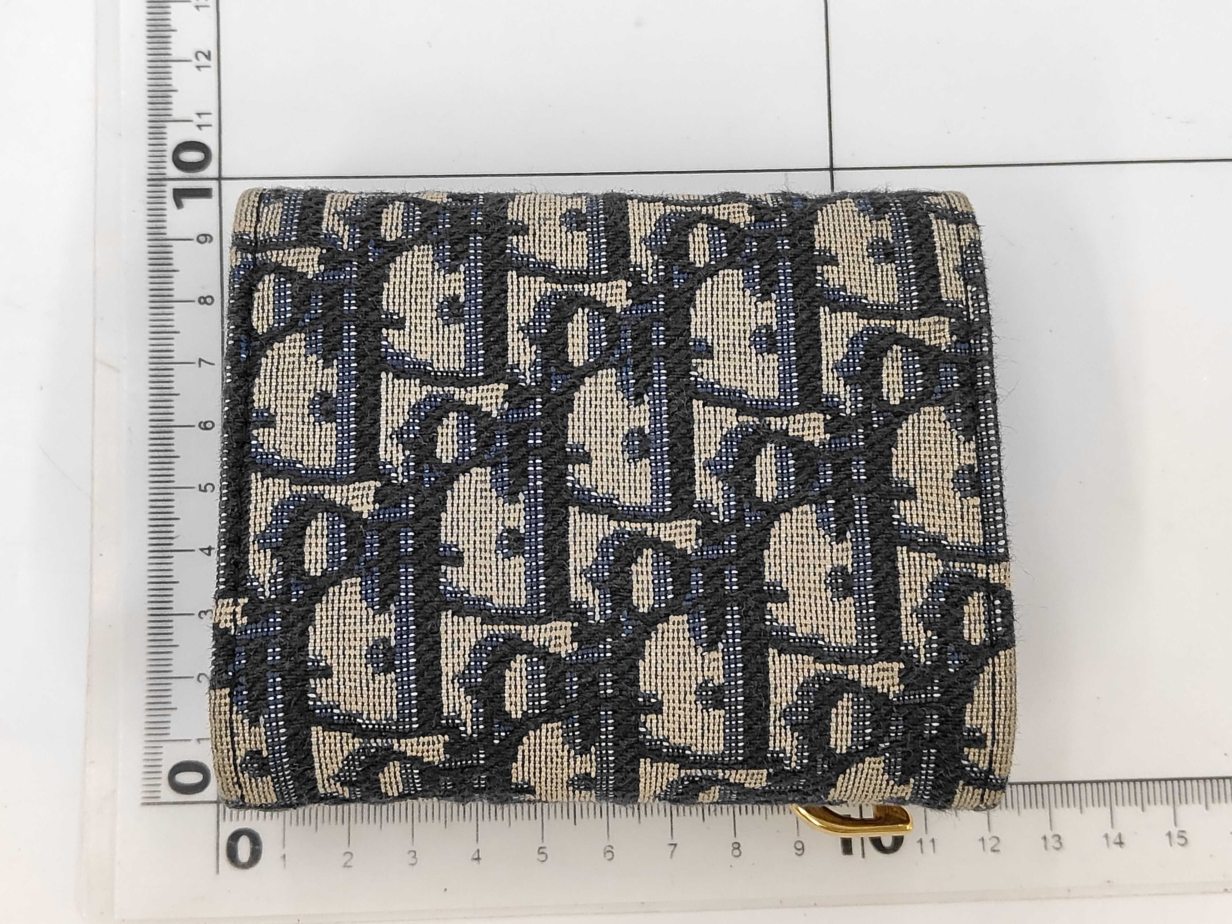 Trotter Dior 2026 Current Model Brand New Unused Women's "Saddle" Lotus Wallet Goatskin 47MA 0244 Wallet — view 2