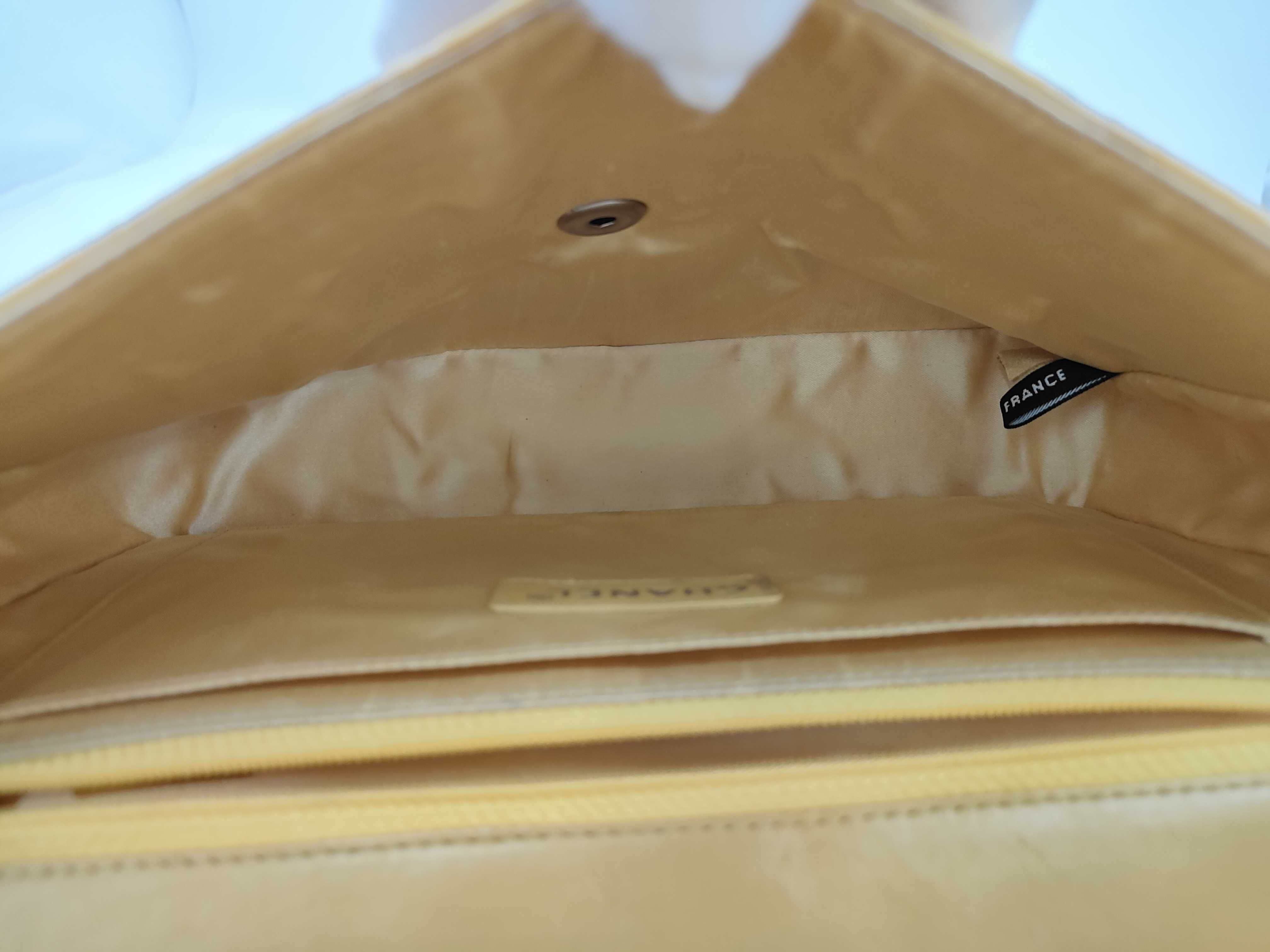 A15285 New Travel 7147045 Yellow Coco Mark Shoulder Bag — view 13