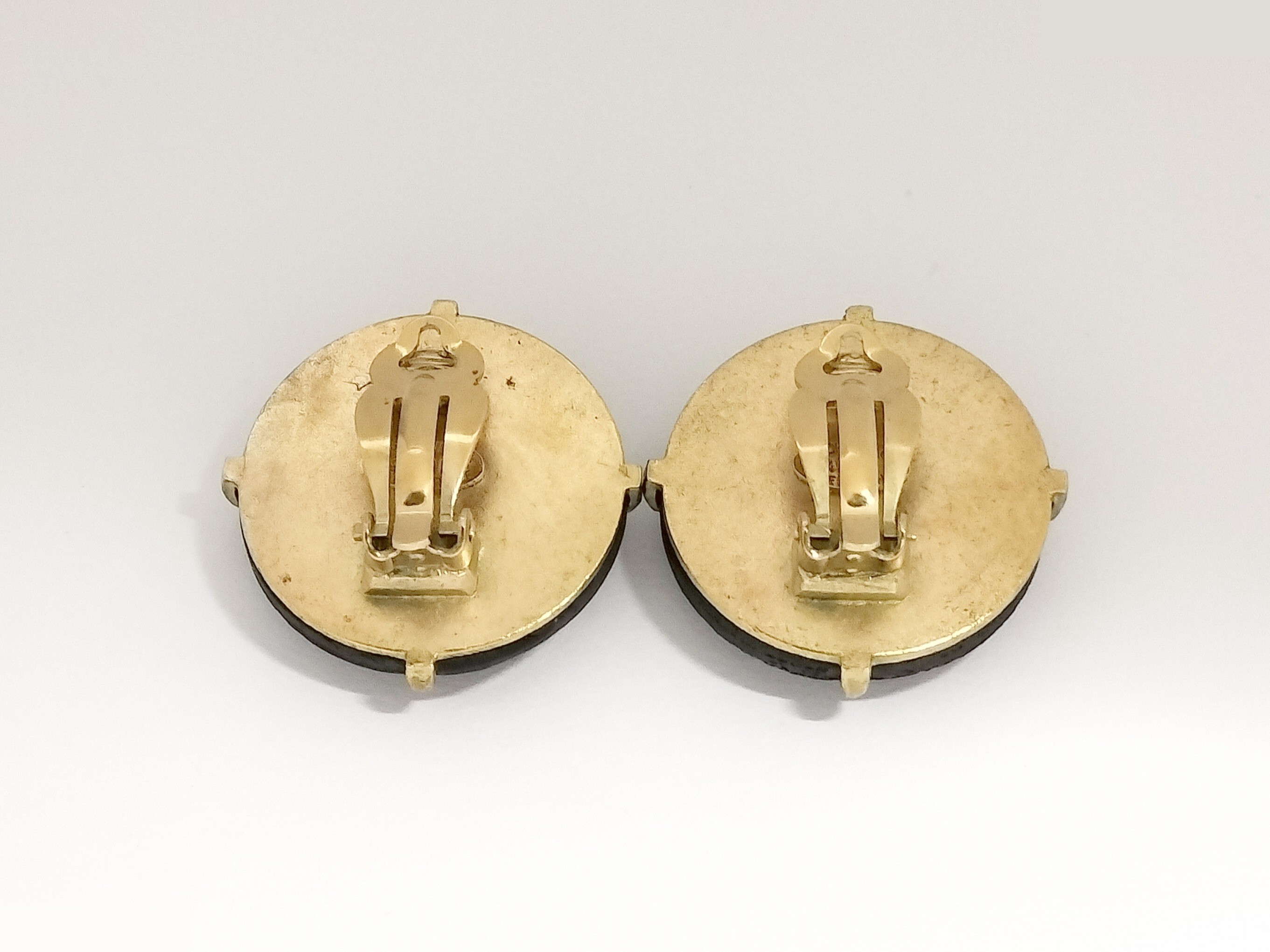 Coco Black Gold Earrings — view 3