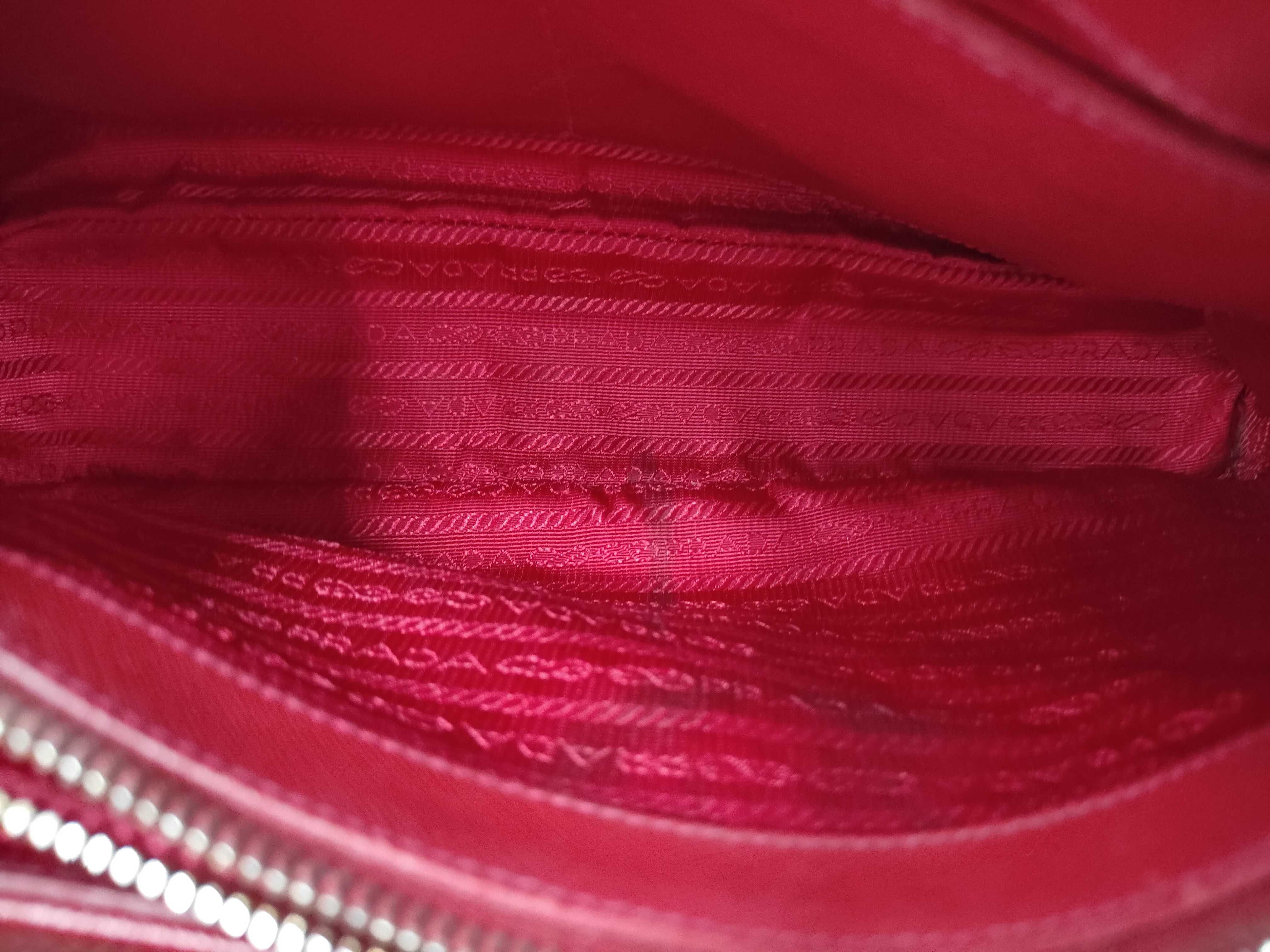 Saffiano Lux Promenade Dome Top Handle Bag (Handbag) — view 8