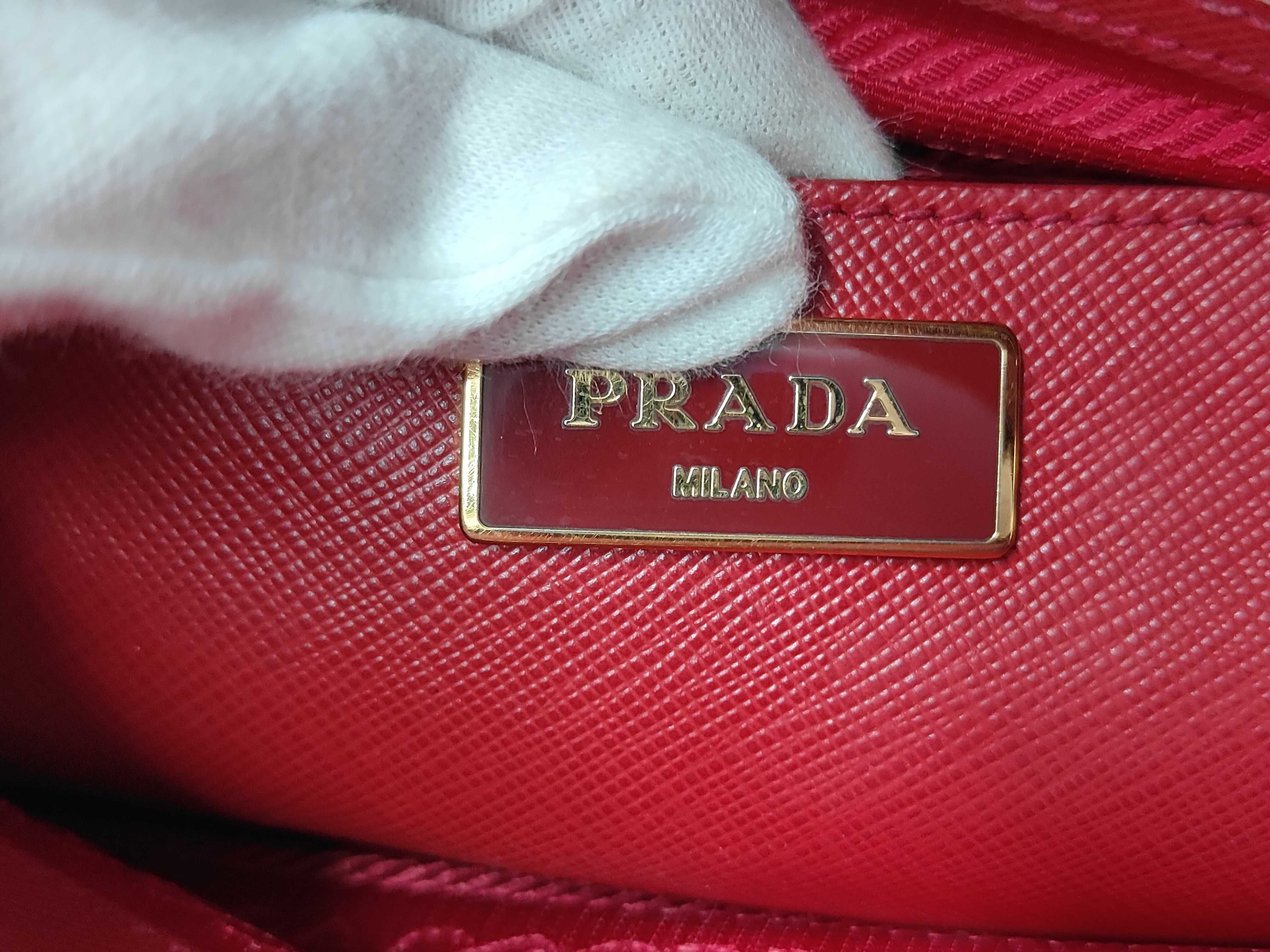 Saffiano Lux Promenade Dome Top Handle Bag (Handbag) — view 9
