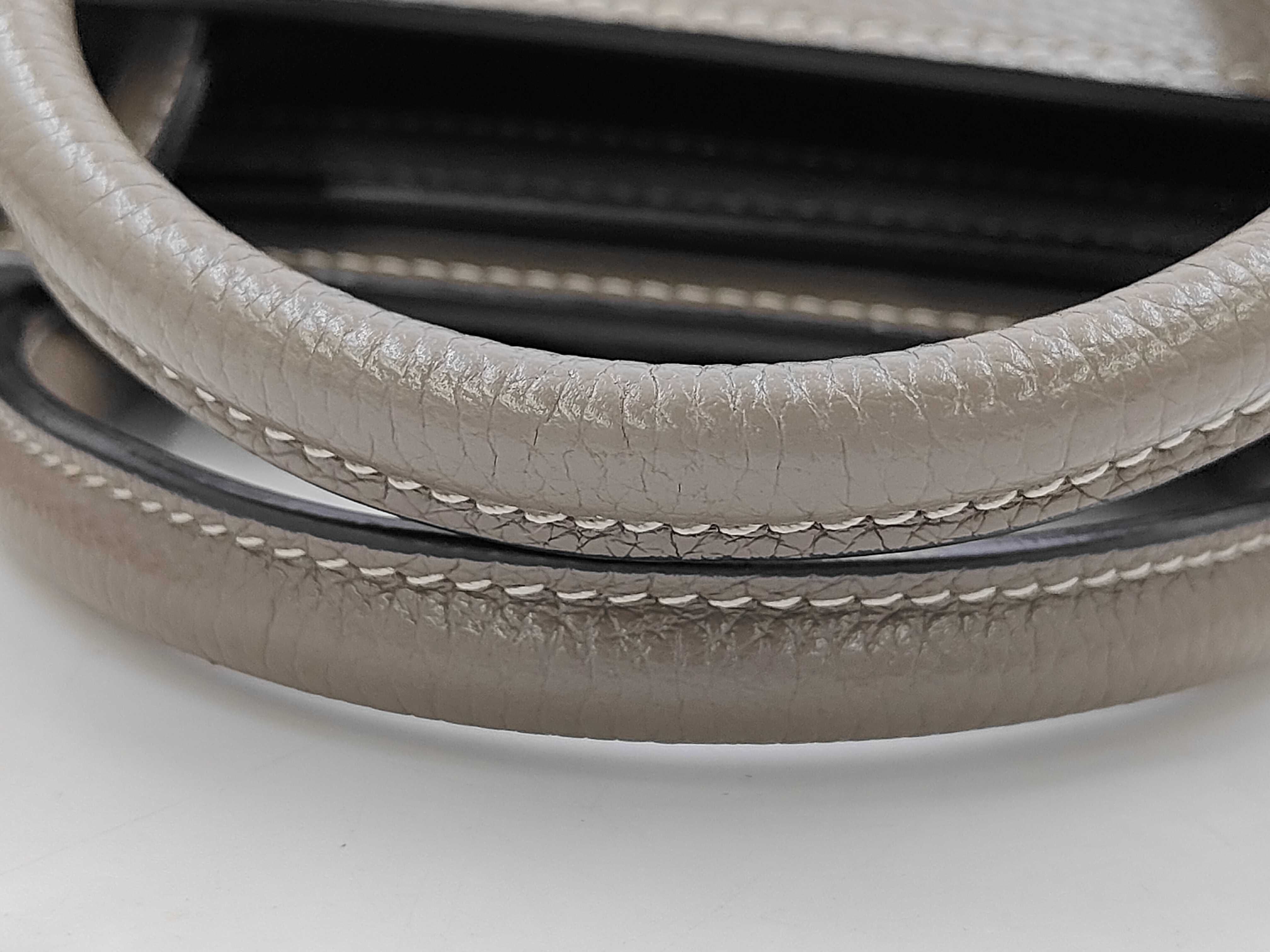 Luggage Nano Shopper Leather Greige 2-Way Handbag — view 4
