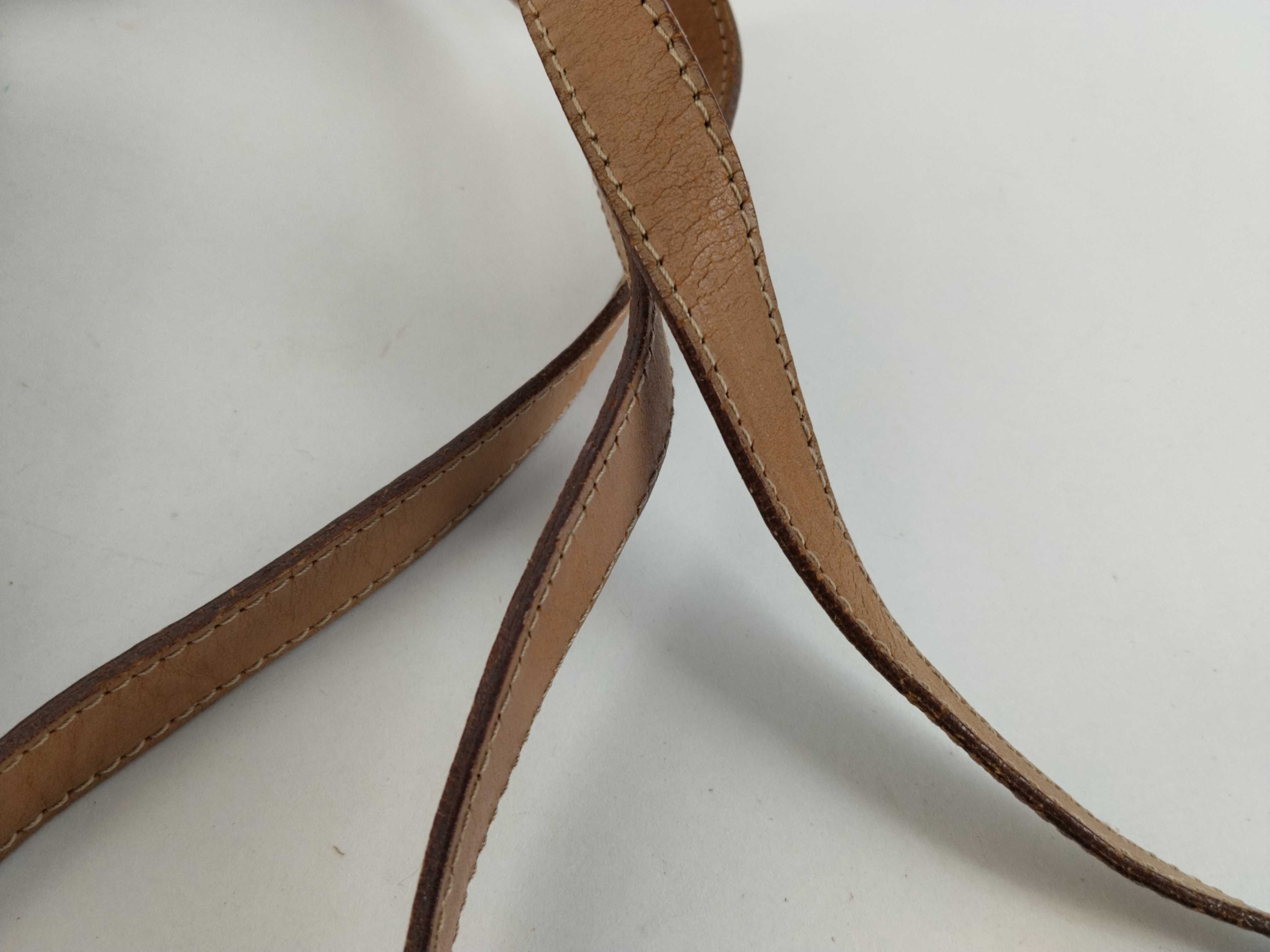 shoulder bag, Macadam pattern, brown shoulder bag — view 4