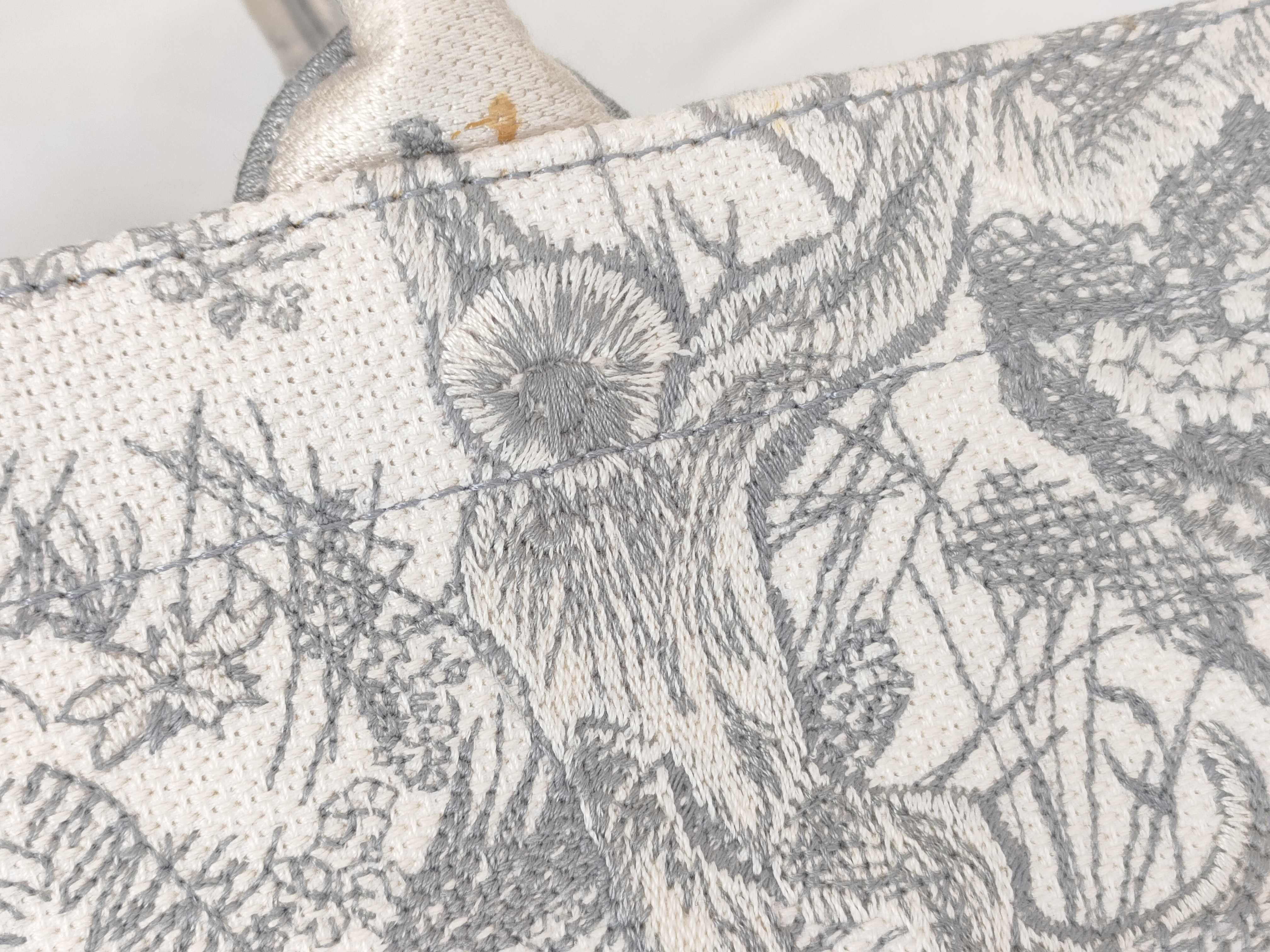 C. Book Tote Medium Grey Tote Bag — view 11