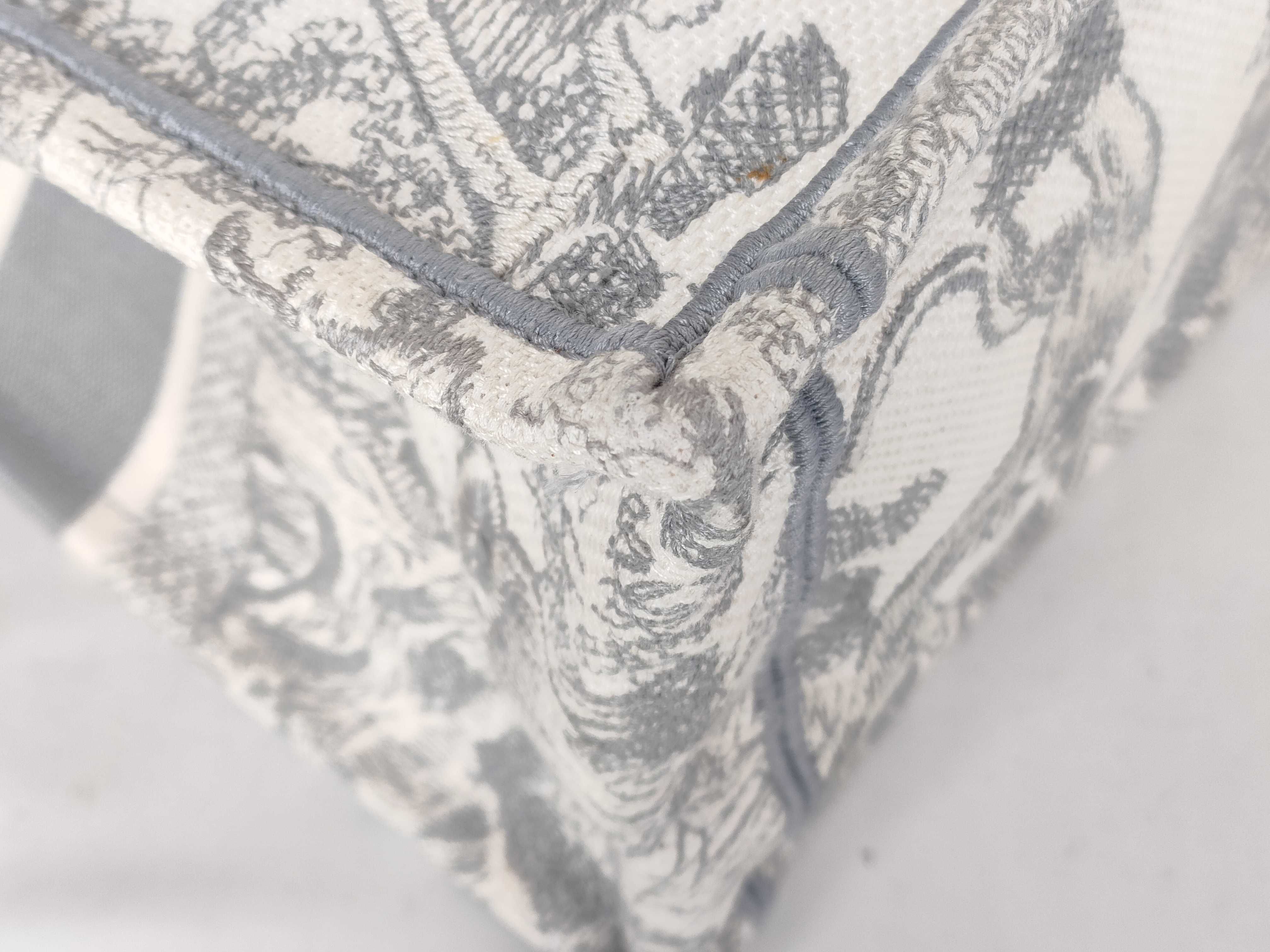 C. Book Tote Medium Grey Tote Bag — view 6