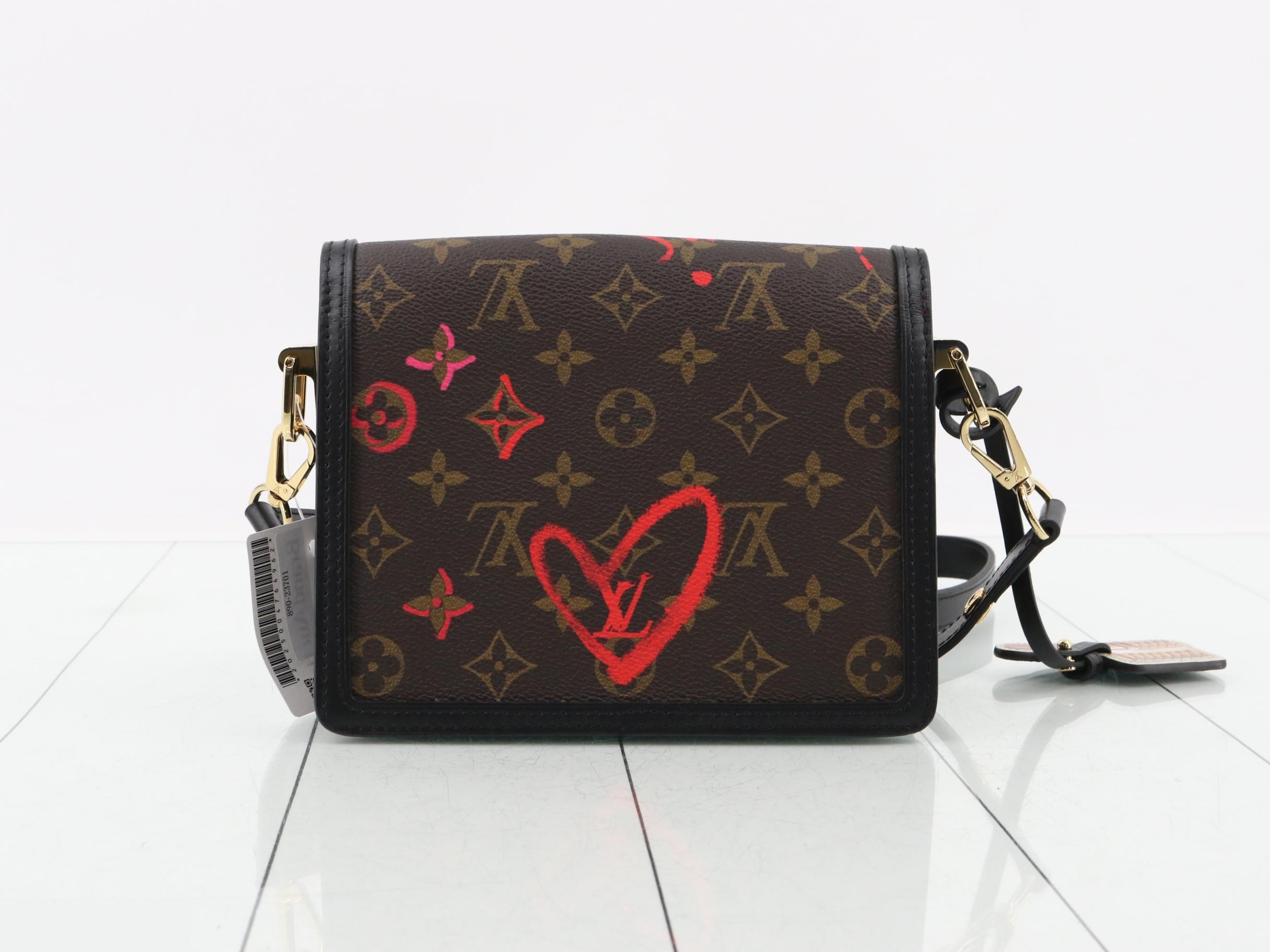 Dauphine Fall in Love Monogram Shoulder Bag — view 2