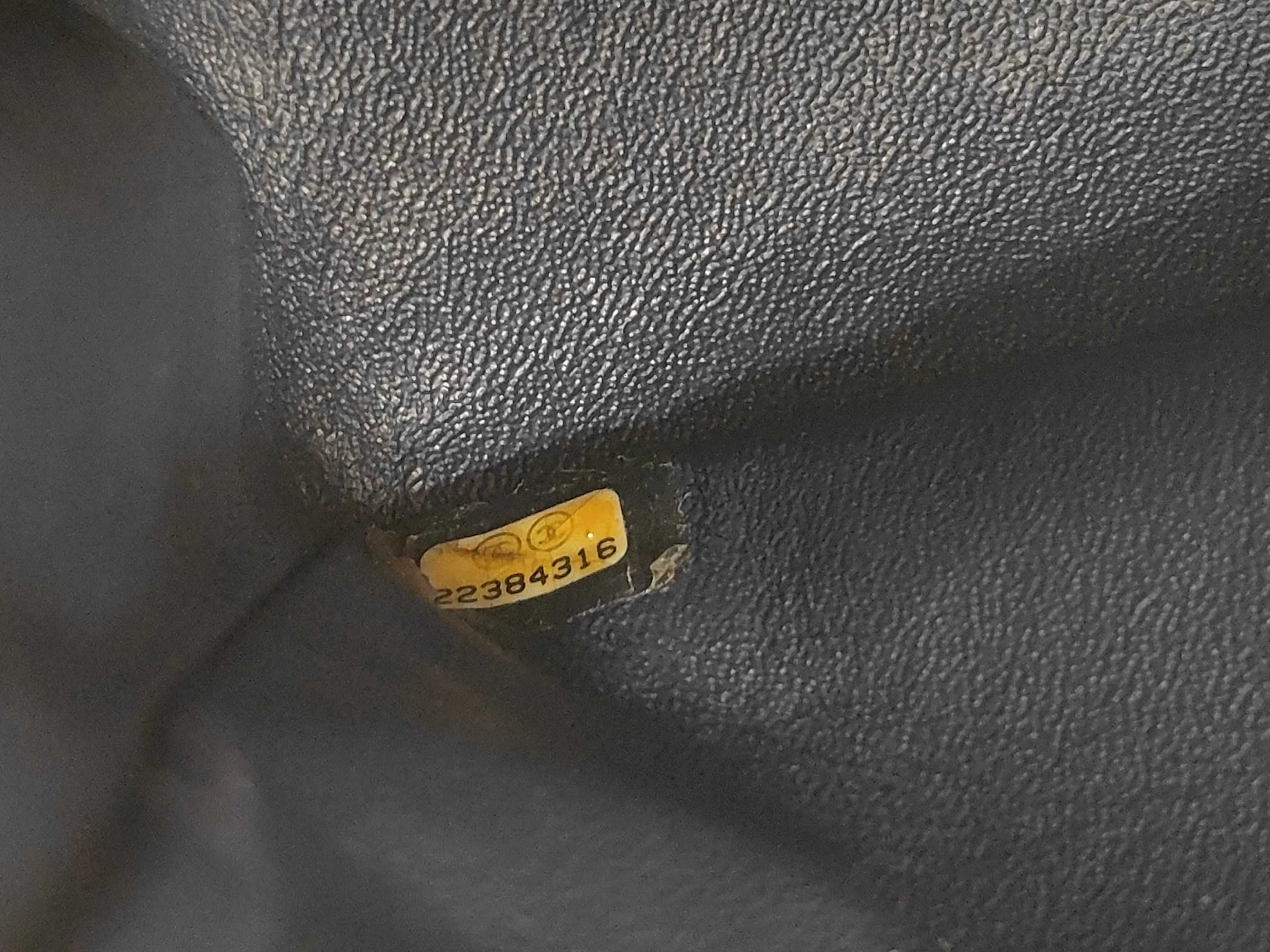 Matelassé Denim Double Flap 2-Way Chain Shoulder Bag — view 11