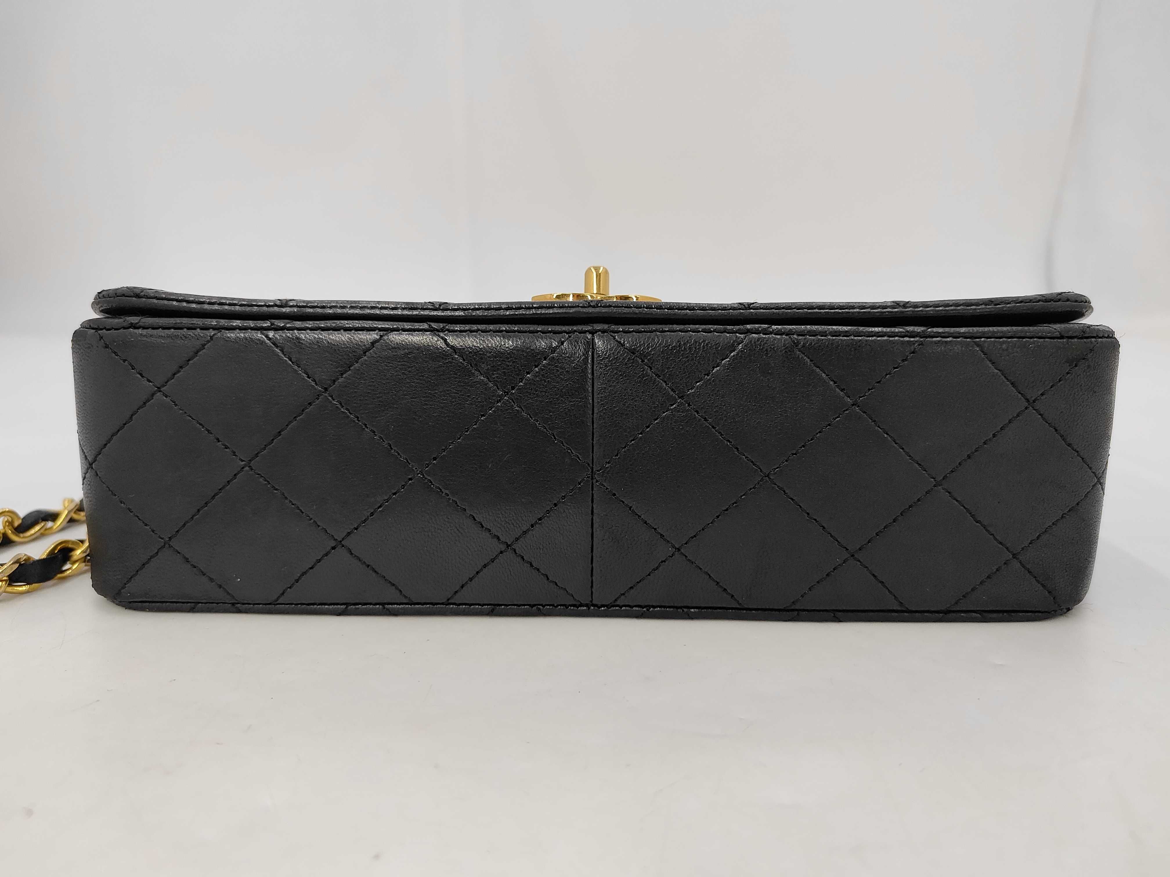 Lambskin Full Flap Shoulder Bag (Model 1) — view 8