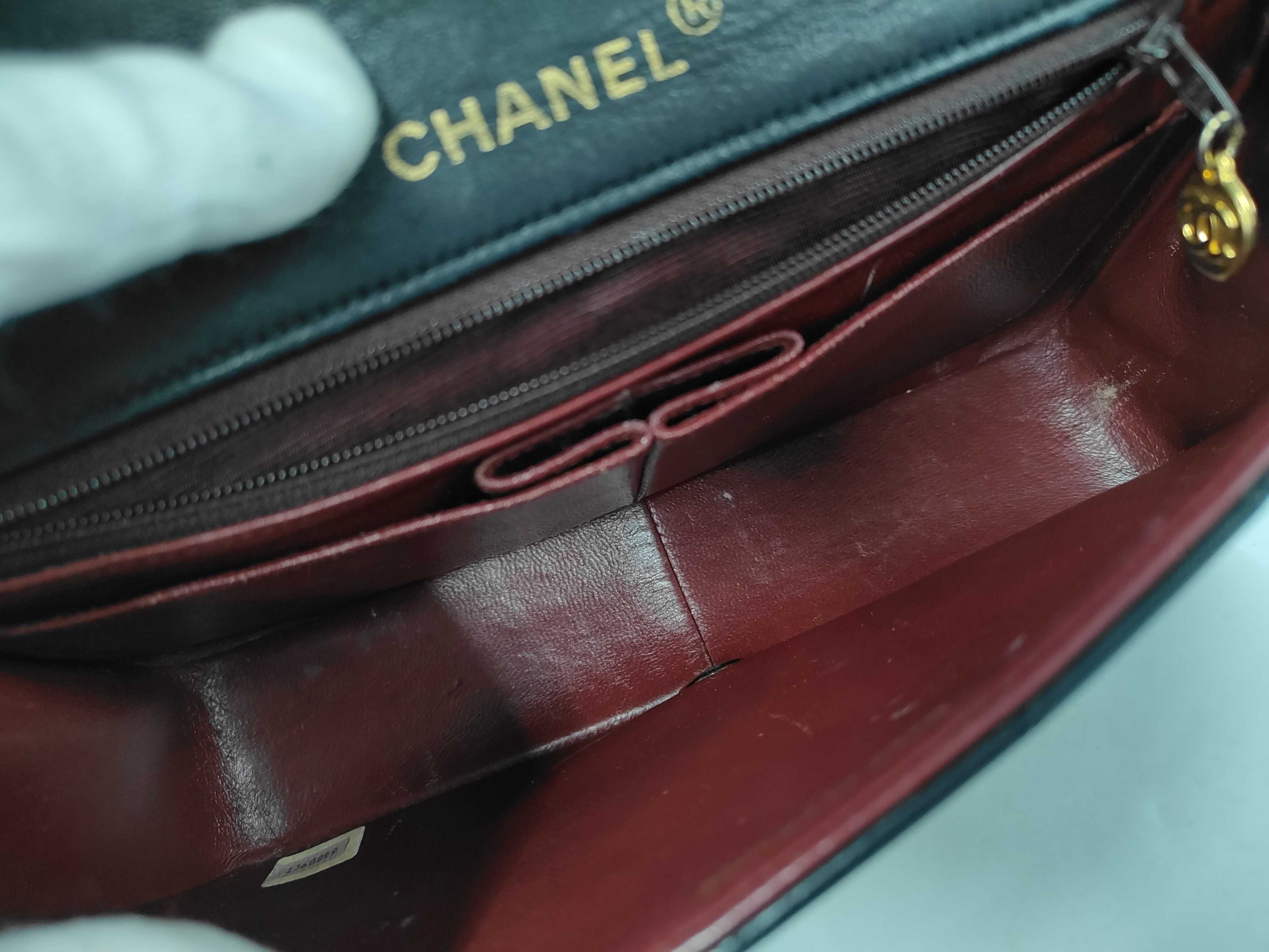 Lambskin Full Flap Shoulder Bag (Model 1) — view 9