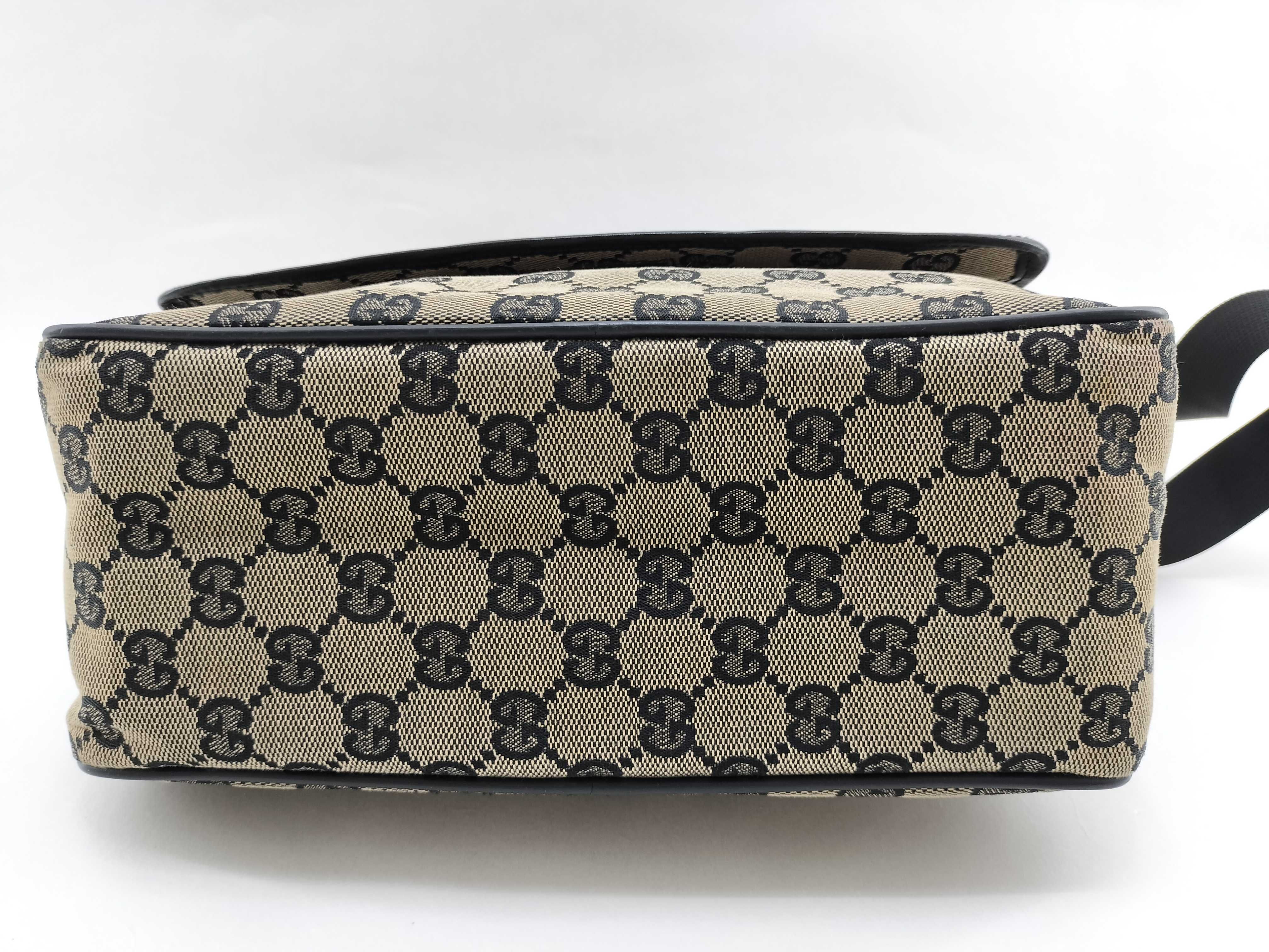 GG Canvas Flap Shoulder Bag — view 3