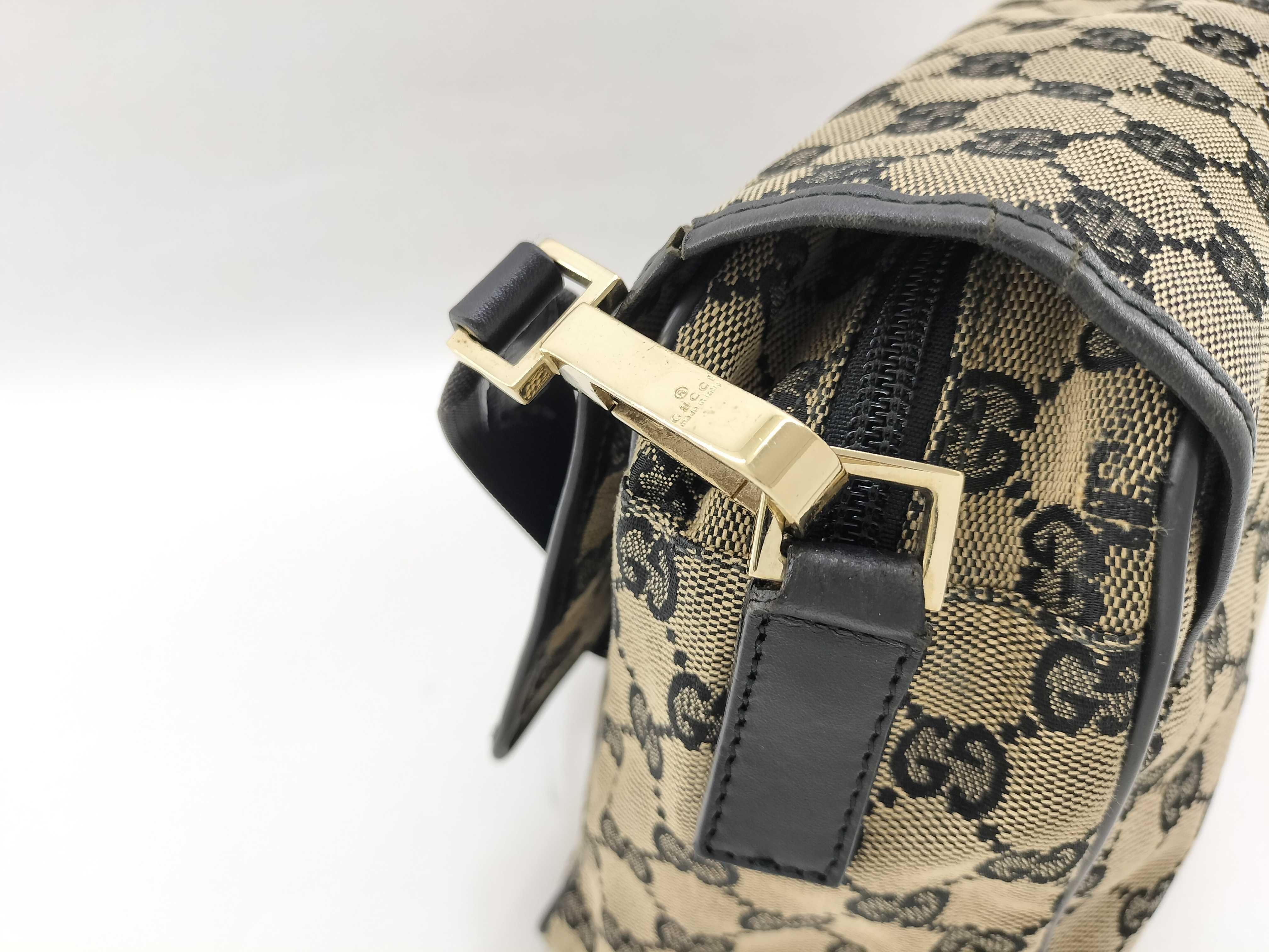 GG Canvas Flap Shoulder Bag — view 6