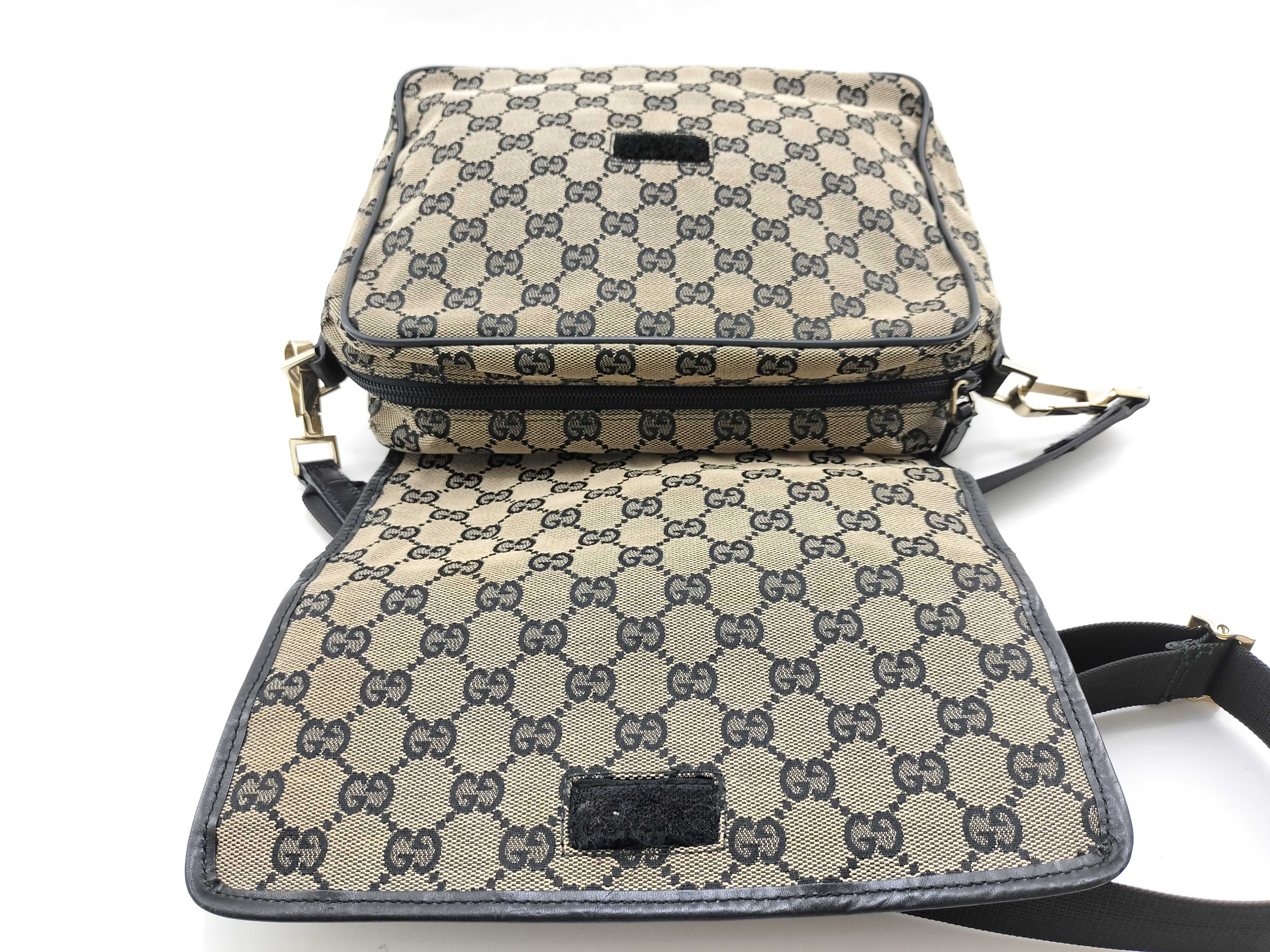 GG Canvas Flap Shoulder Bag — view 10