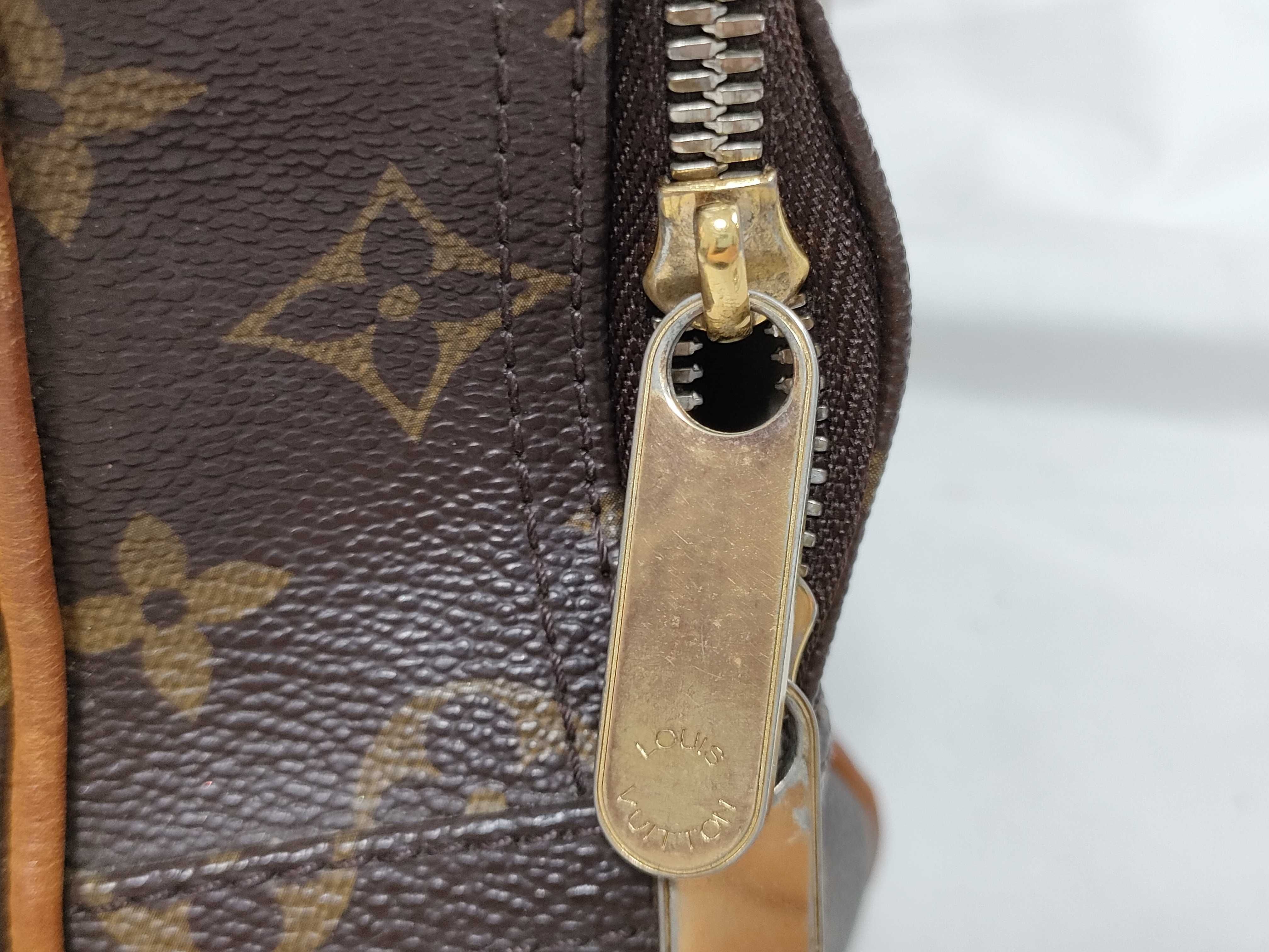 Monogram Manhattan GM M40025 FL1006 Monogram Bag Boston Bag — view 5