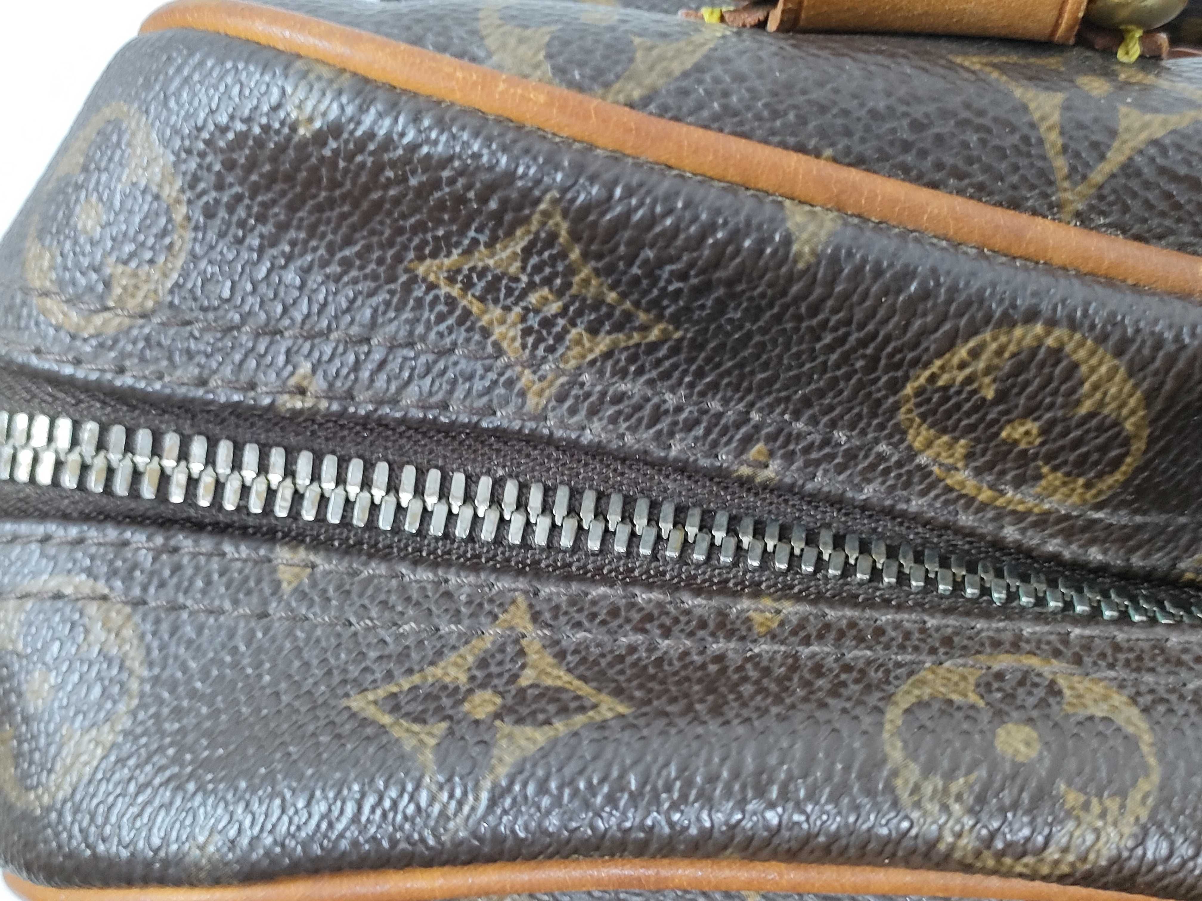 Monogram Manhattan GM M40025 FL1006 Monogram Bag Boston Bag — view 6