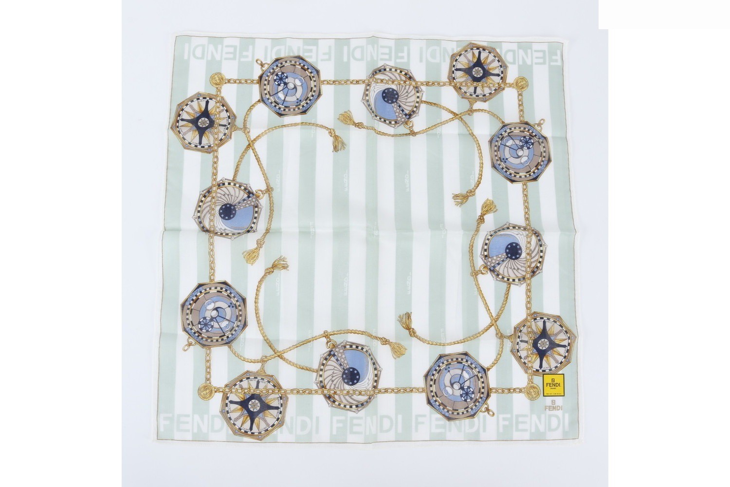Handkerchief with tag