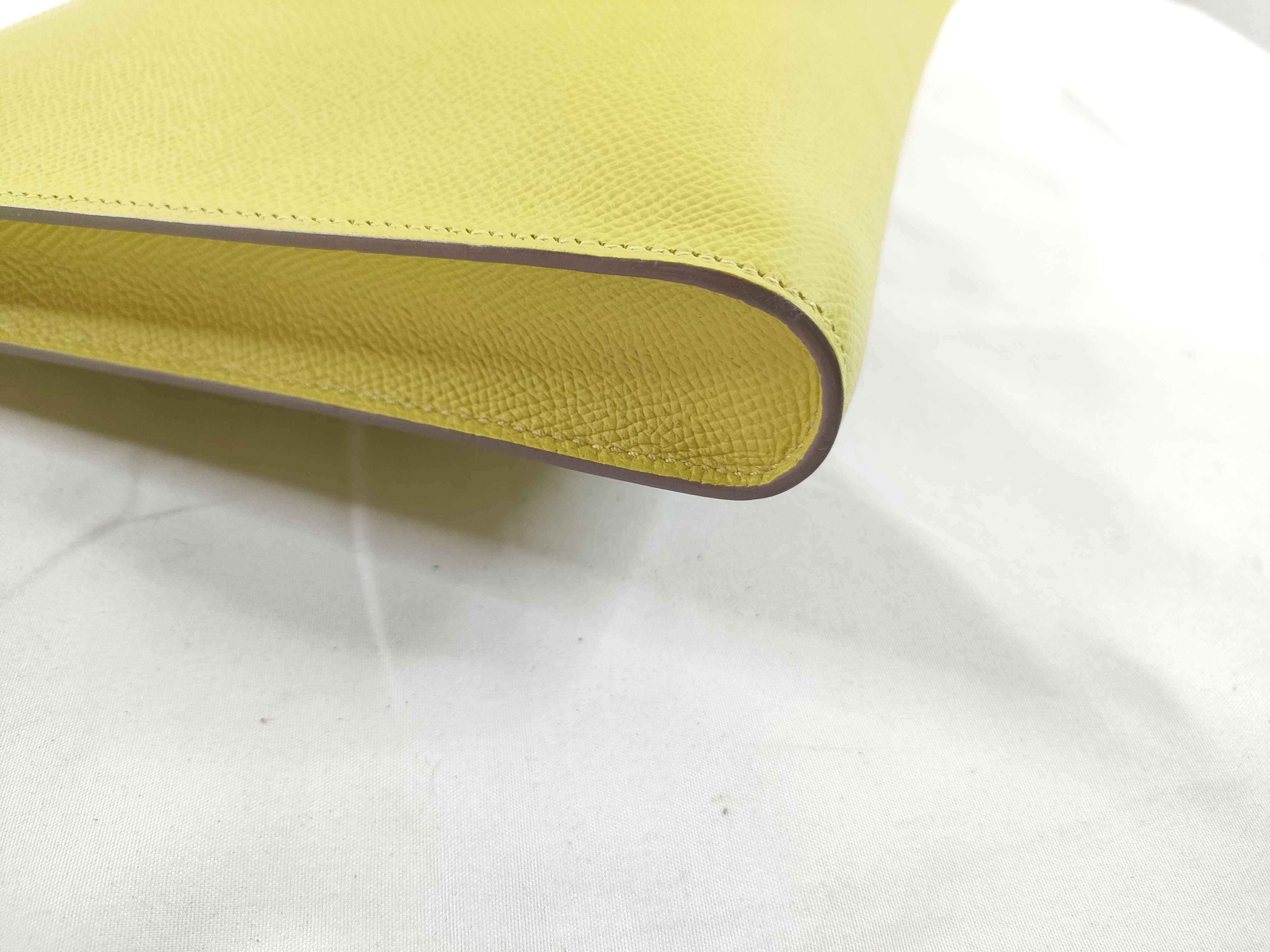 Zip Tablet Epsom Lime A Stamp Clutch Bag — view 3