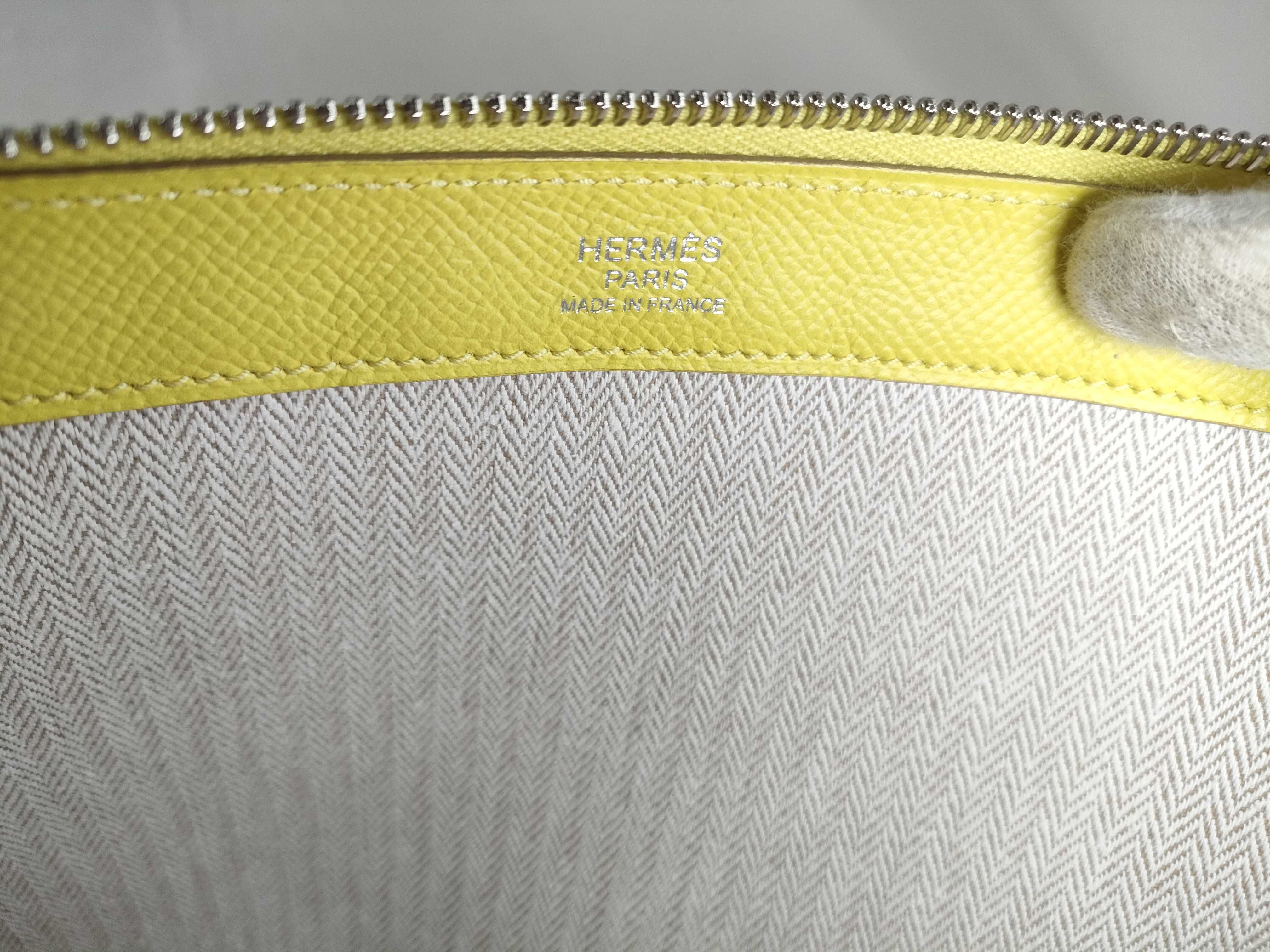 Zip Tablet Epsom Lime A Stamp Clutch Bag — view 9