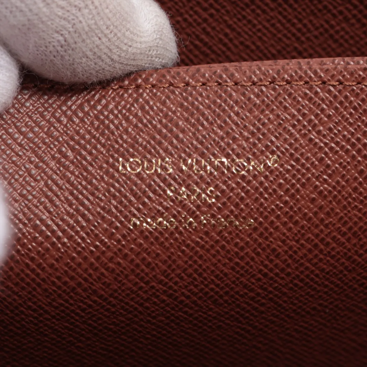 Monogram Zippy Wallet M42616 Brown Round Zip Wallet RFID Reactive — view 11