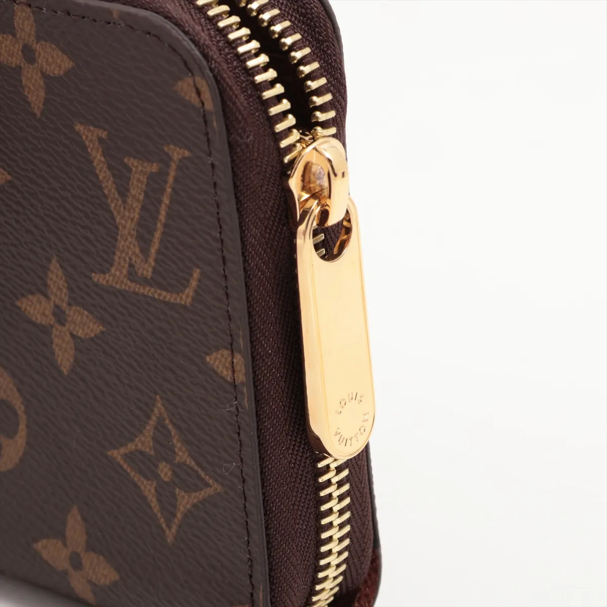 Monogram Zippy Wallet M42616 Brown Round Zip Wallet RFID Reactive — view 13