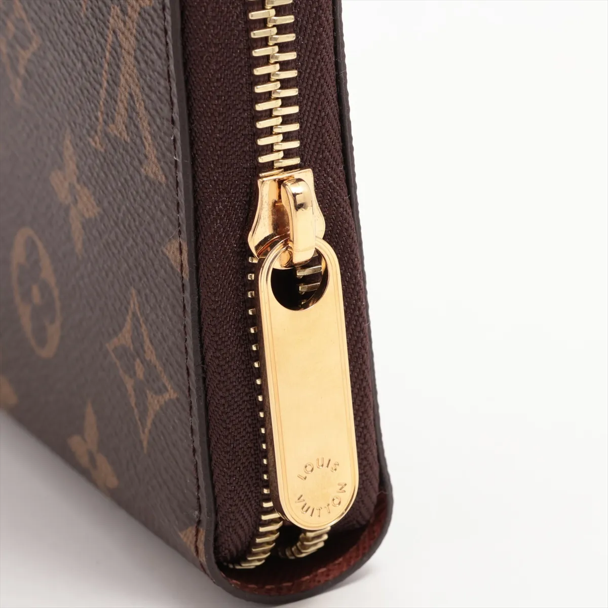 Monogram Zippy Wallet M42616 Brown Round Zip Wallet RFID Reactive — view 14