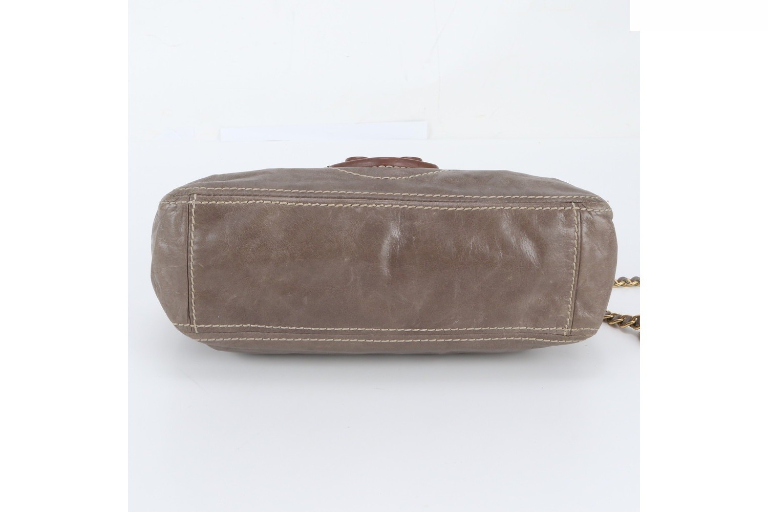 Comes with guarantee card and white tag. BR4659 Leather 2-Way Shoulder Bag — view 6