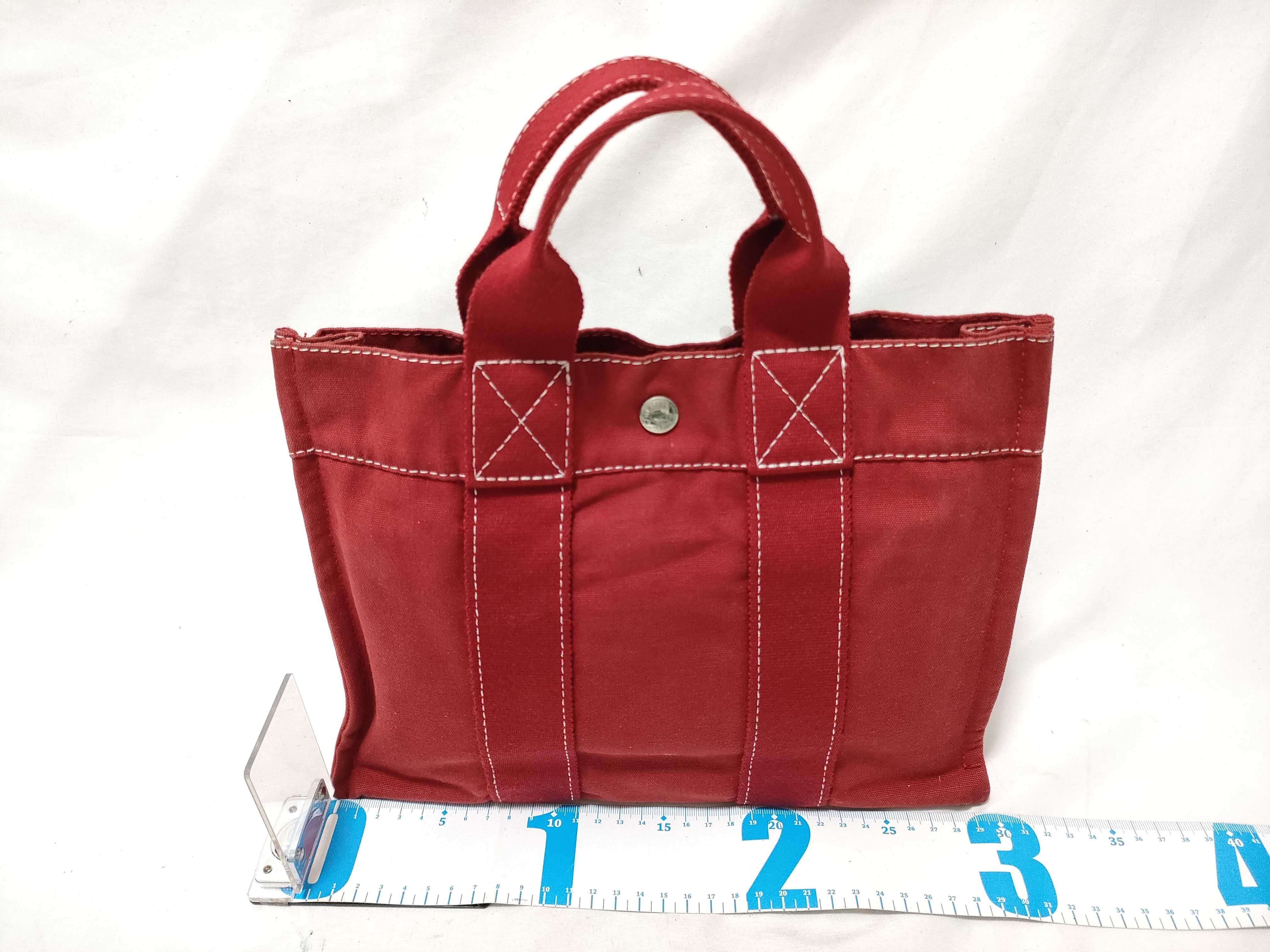 Fourre-Tout PM Red Tote Bag — view 2