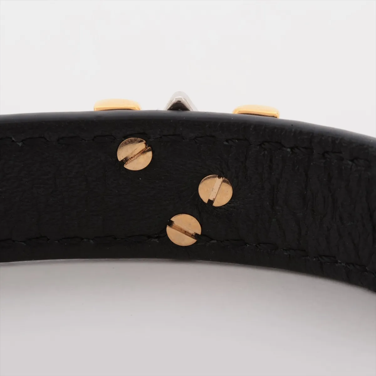 M6400 Bracelet LV Twist BC2179 Bracelet Leather Black — view 4