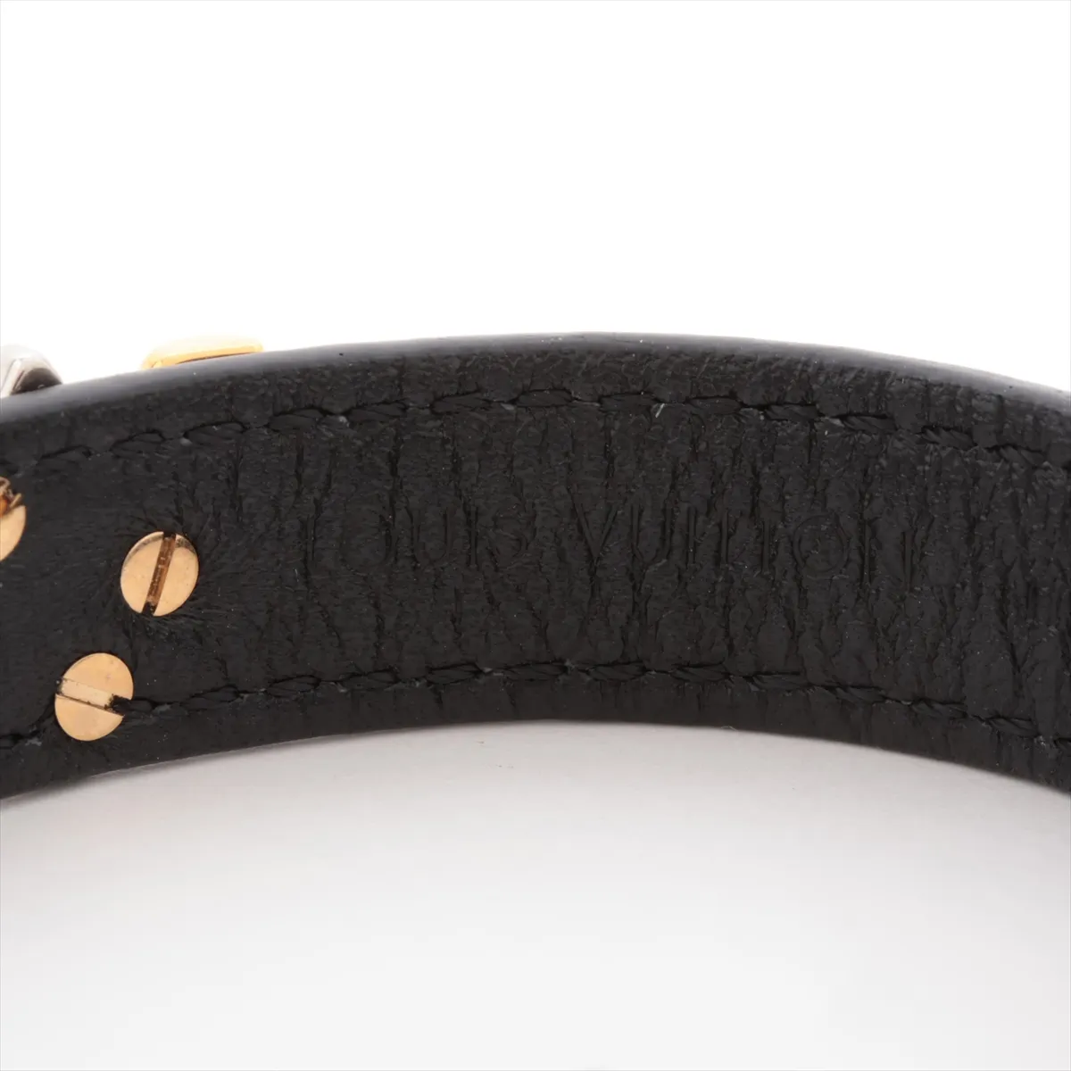 M6400 Bracelet LV Twist BC2179 Bracelet Leather Black — view 6