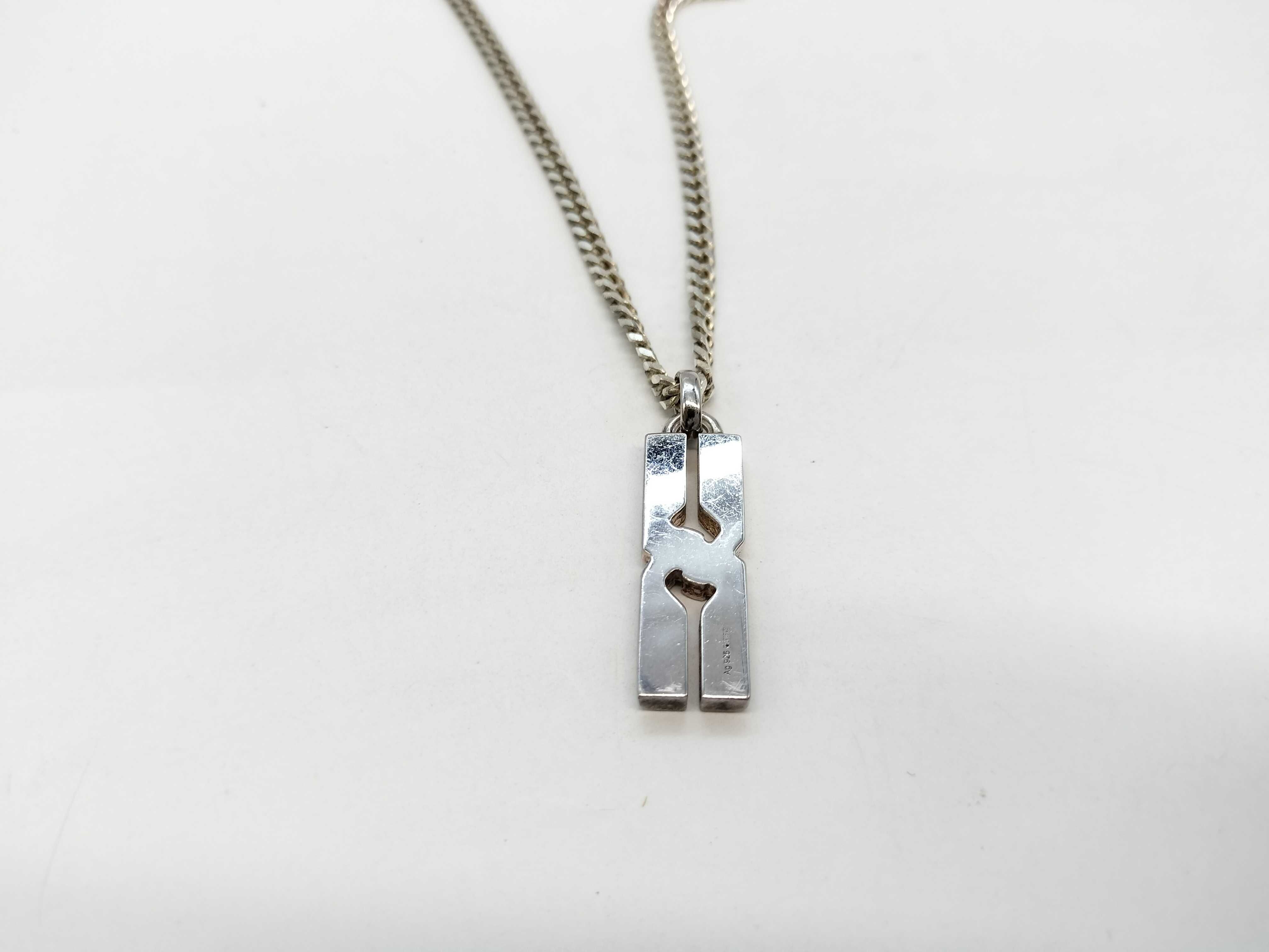 Knot Infinity Necklace, 925 Sterling Silver, 22.2g. — view 2