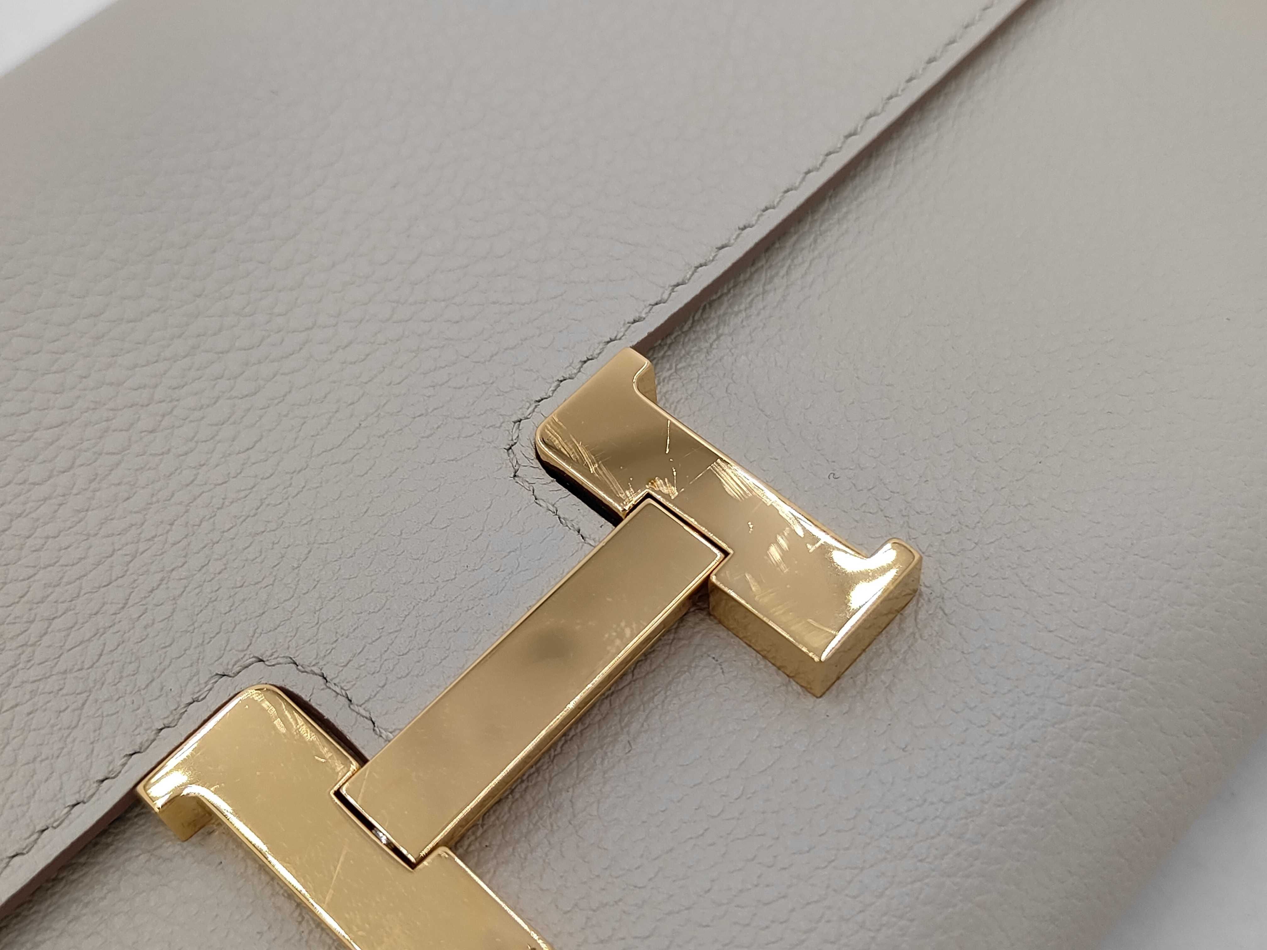 Constance Togo Evercolor Gold Hardware B Stamp Waist Bag — view 14