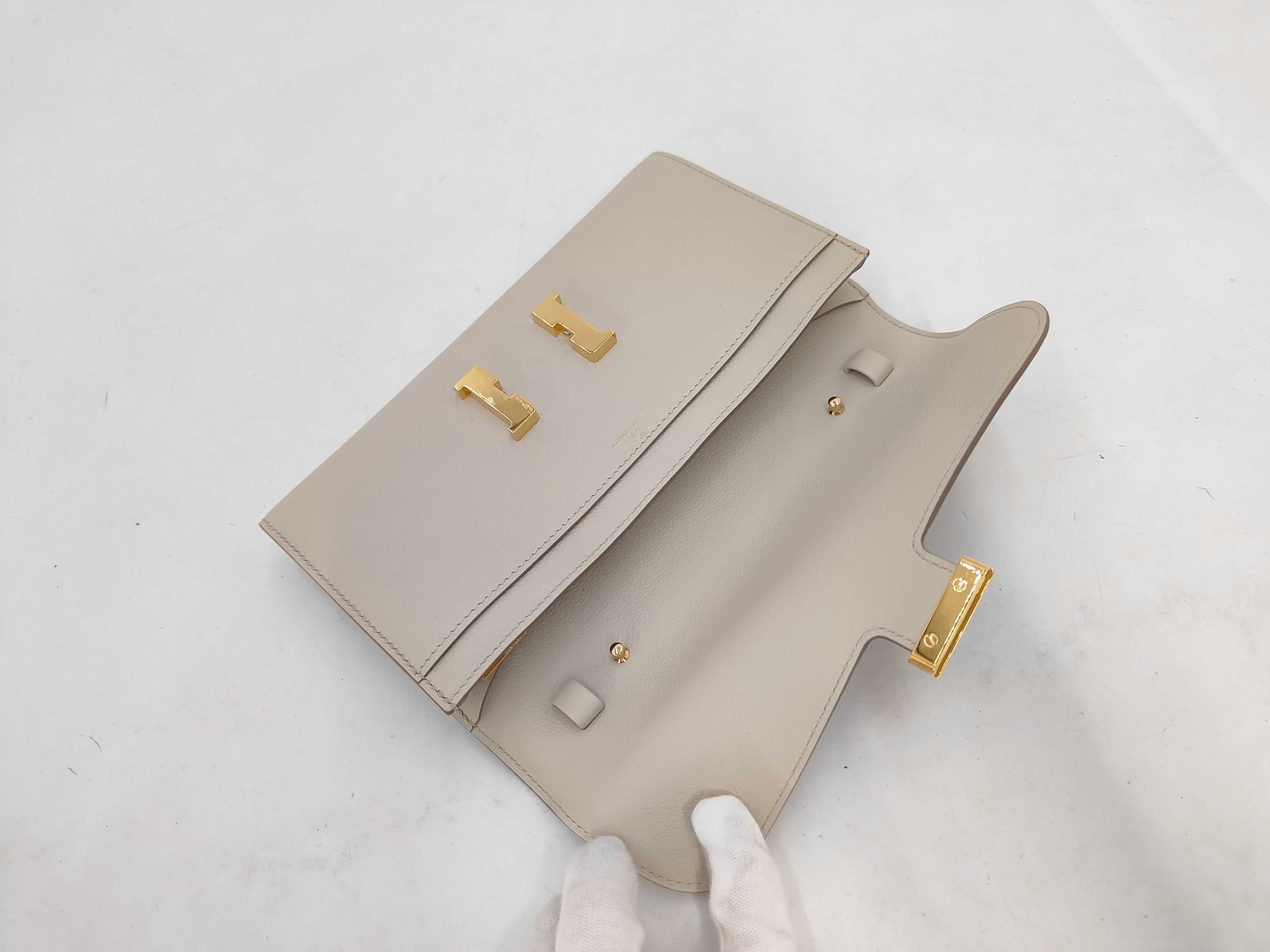 Constance Togo Evercolor Gold Hardware B Stamp Waist Bag — view 5
