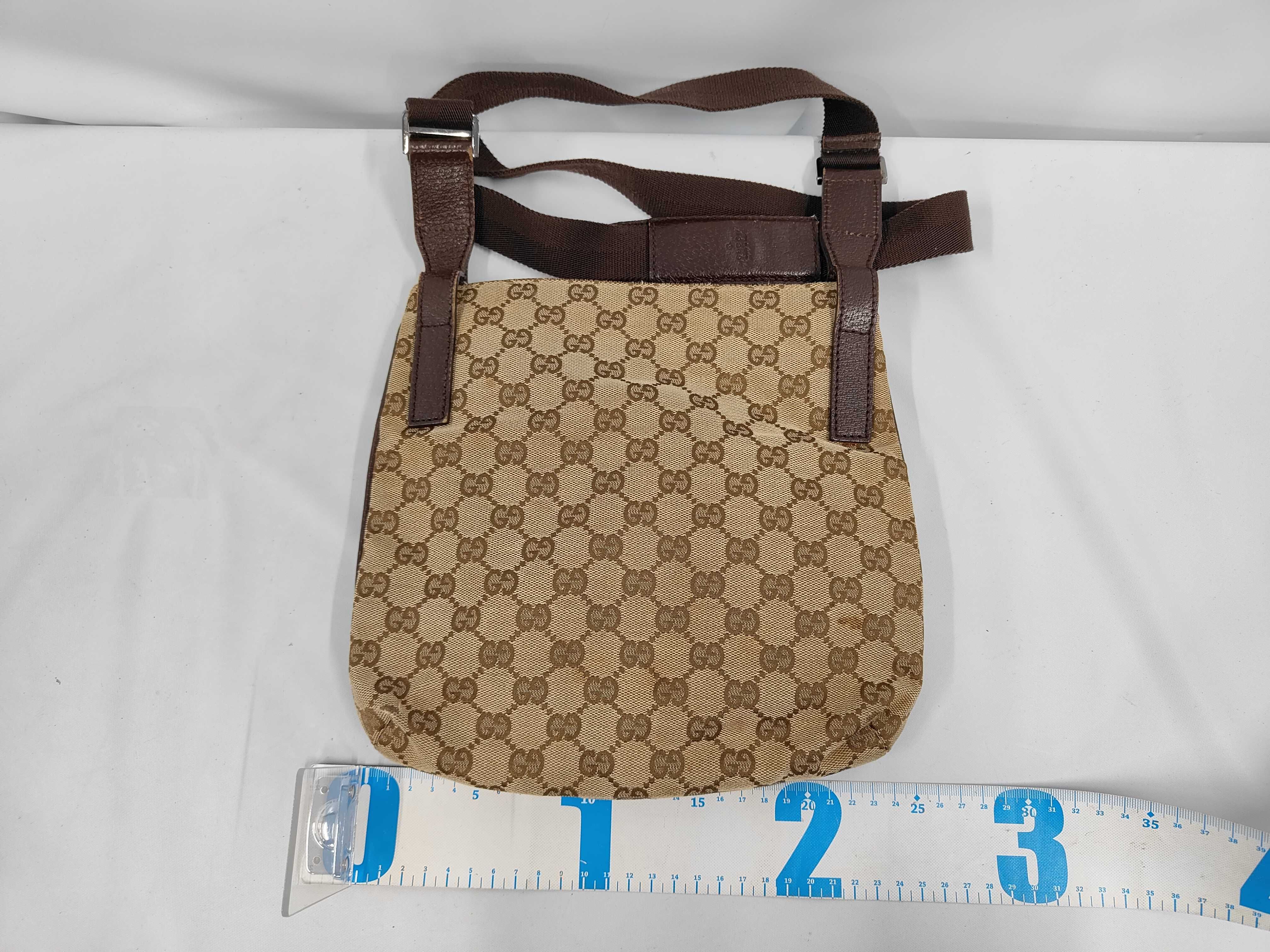 122798GG Canvas Shoulder Bag — view 2