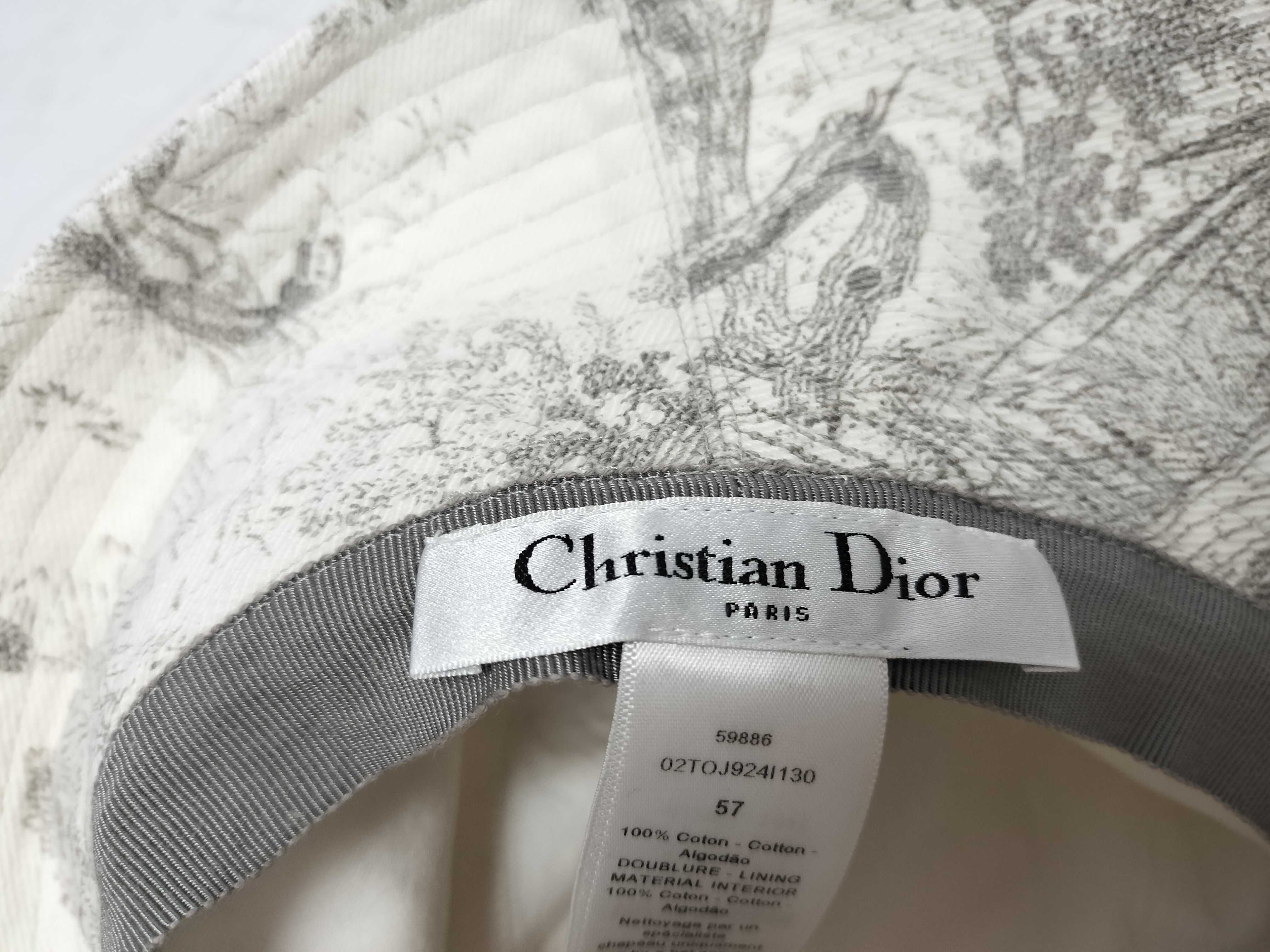 Bucket Hat, All-over Print, Ivory, Size 57, Other Accessories — view 5