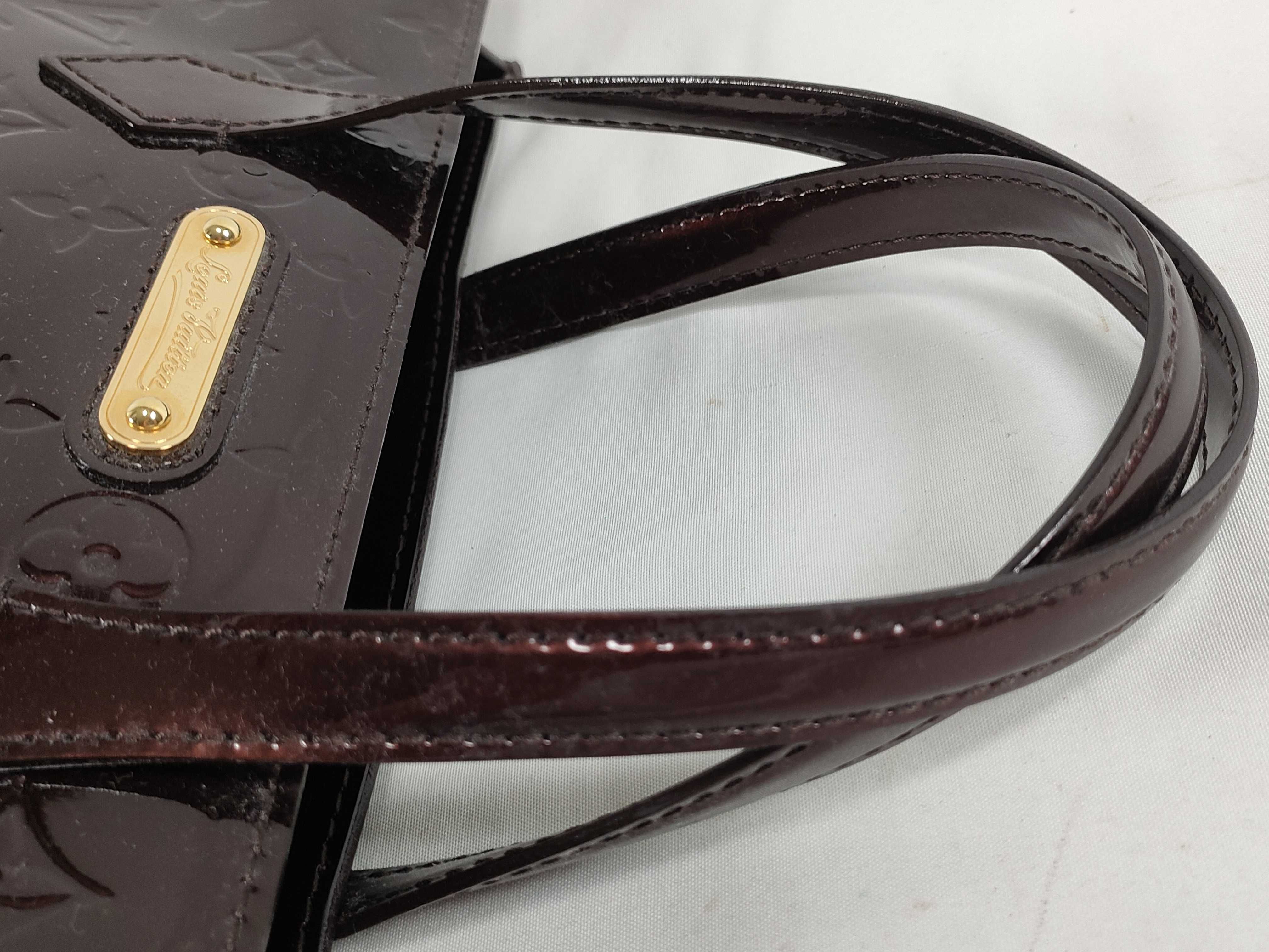 Vernis Louis Vuitton Handbag Vernis Wilshire PM Handbag — view 3