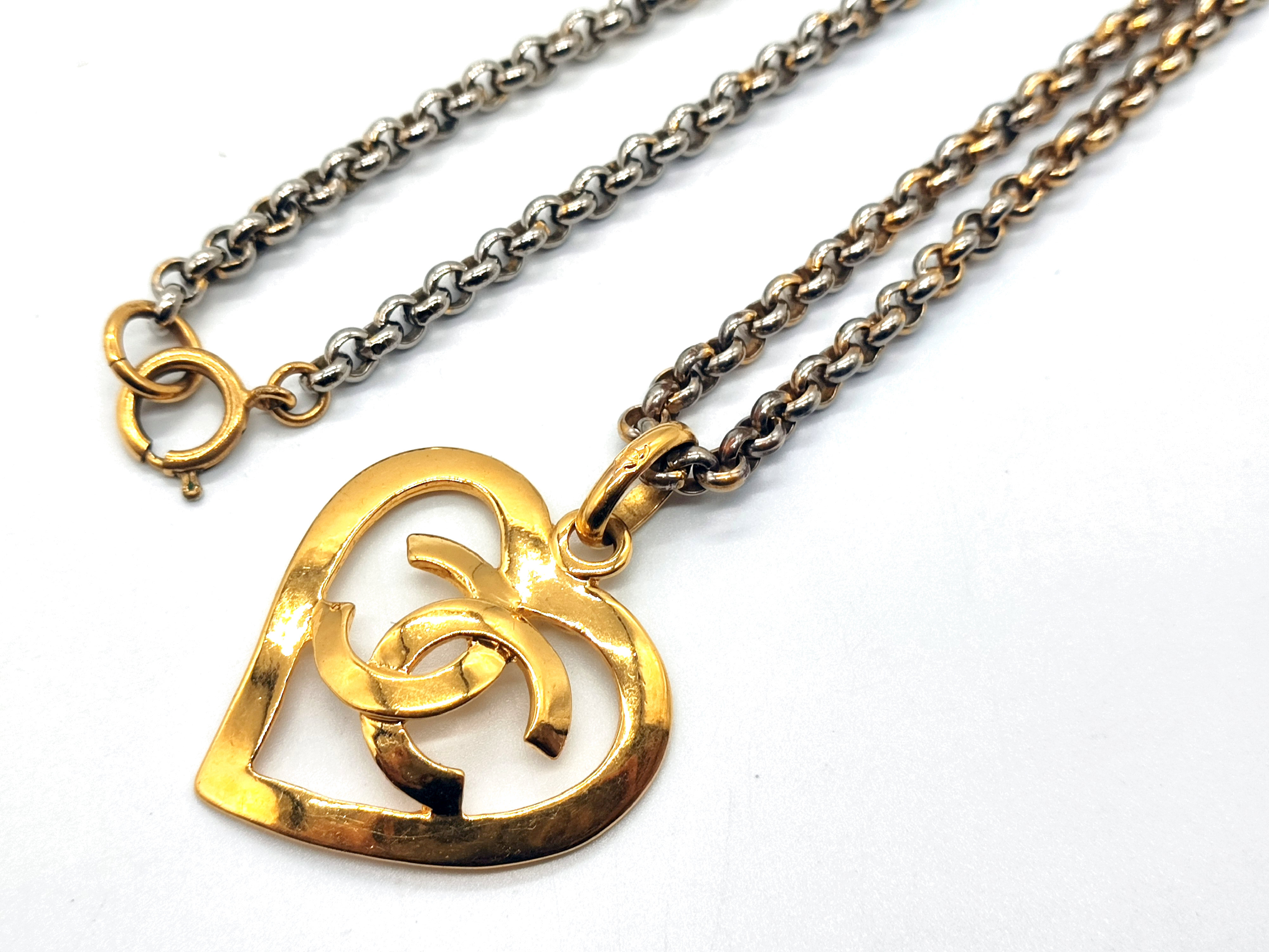 Coco Mark Heart Necklace 95P Necklace — view 5