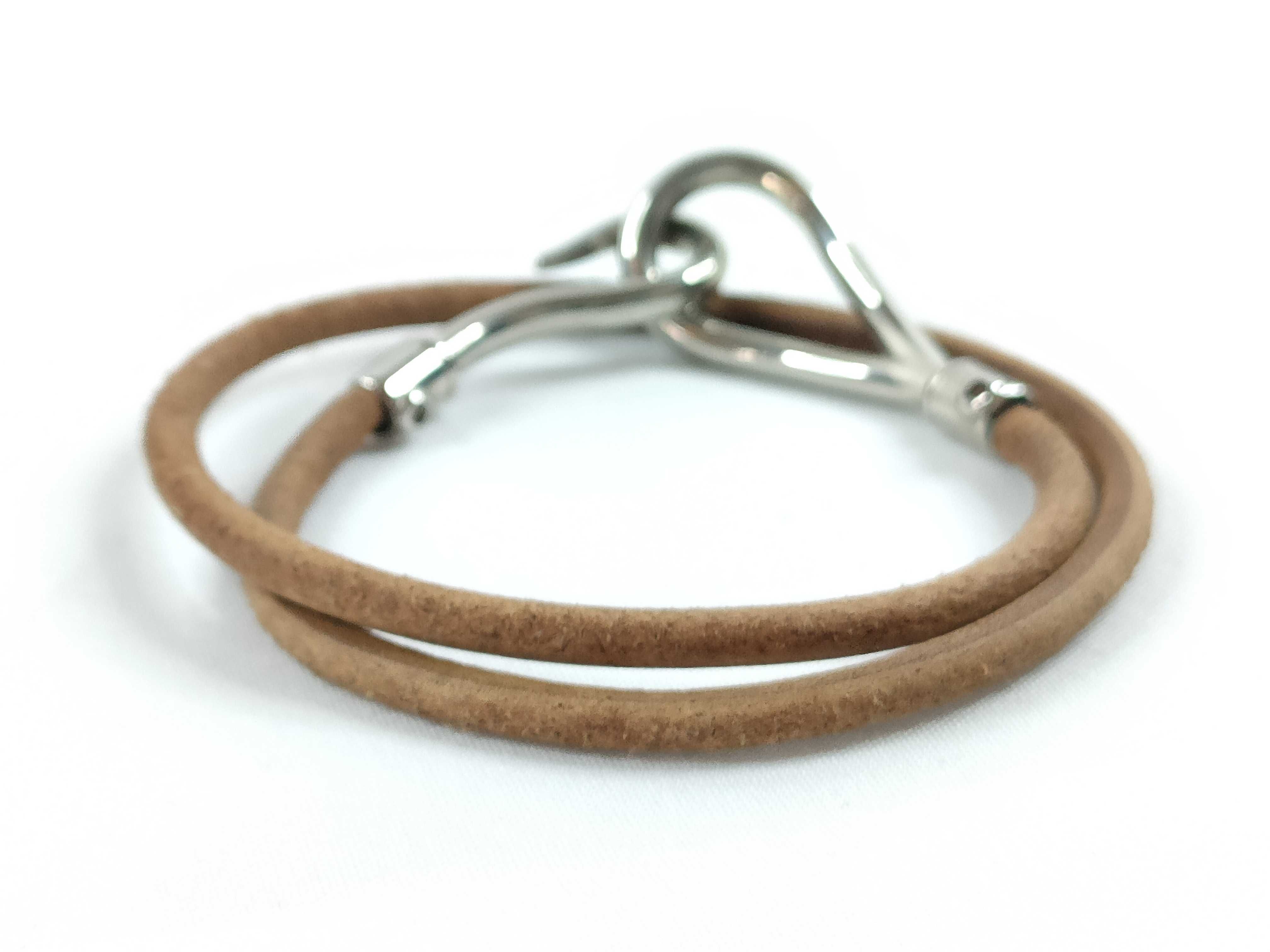 Jumbo Leather Choker Bracelet (Bracelet/Bangle) — view 3